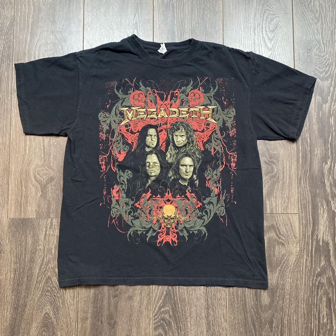 Megadeth 2011 tour tee 🌎Item info: No stains or | Depop