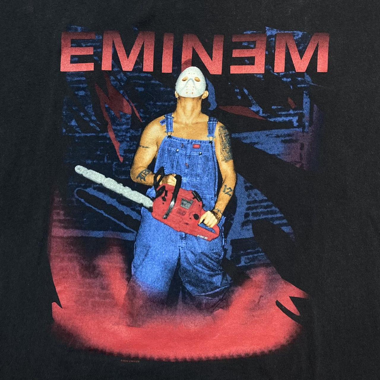 Eminem Chainsaw Man Rap tee 🚨GRAIL🚨 Eminem 2000... | Depop