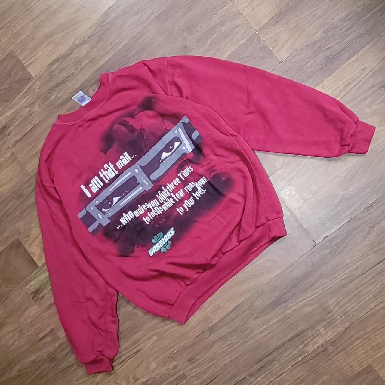 Vintage 80s/90s grid iron/football graphic crewneck... Depop