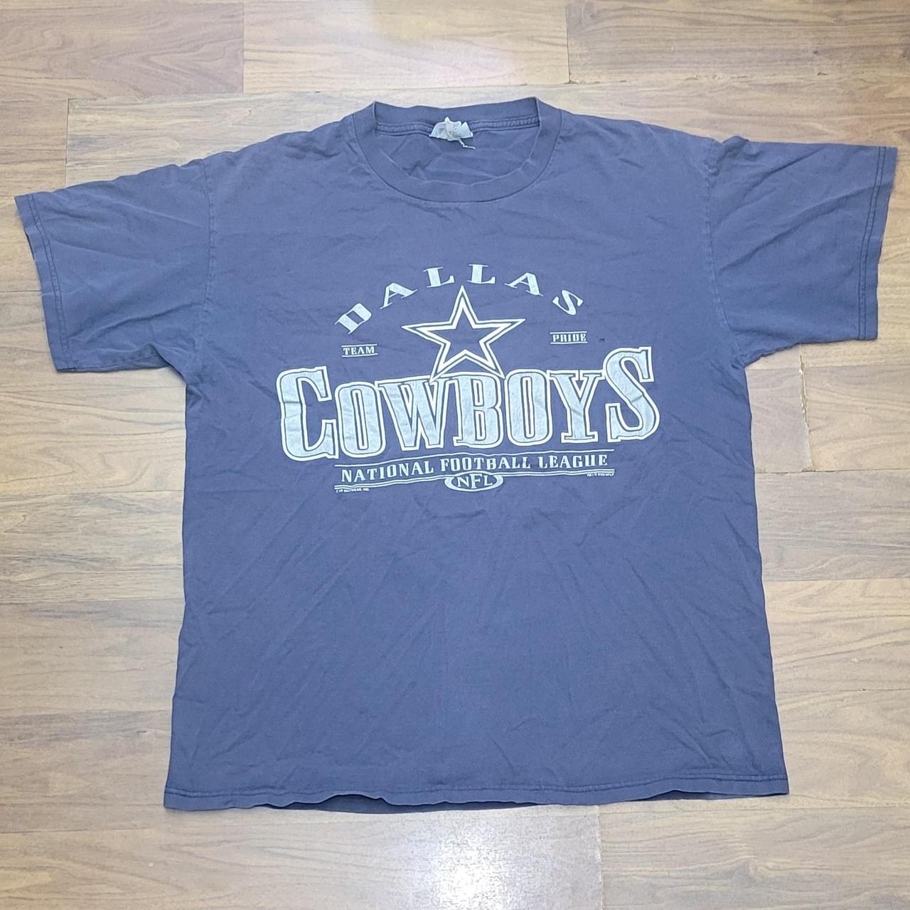 Dallas Cowboys Pride Graphic T-Shirt - White - Womens