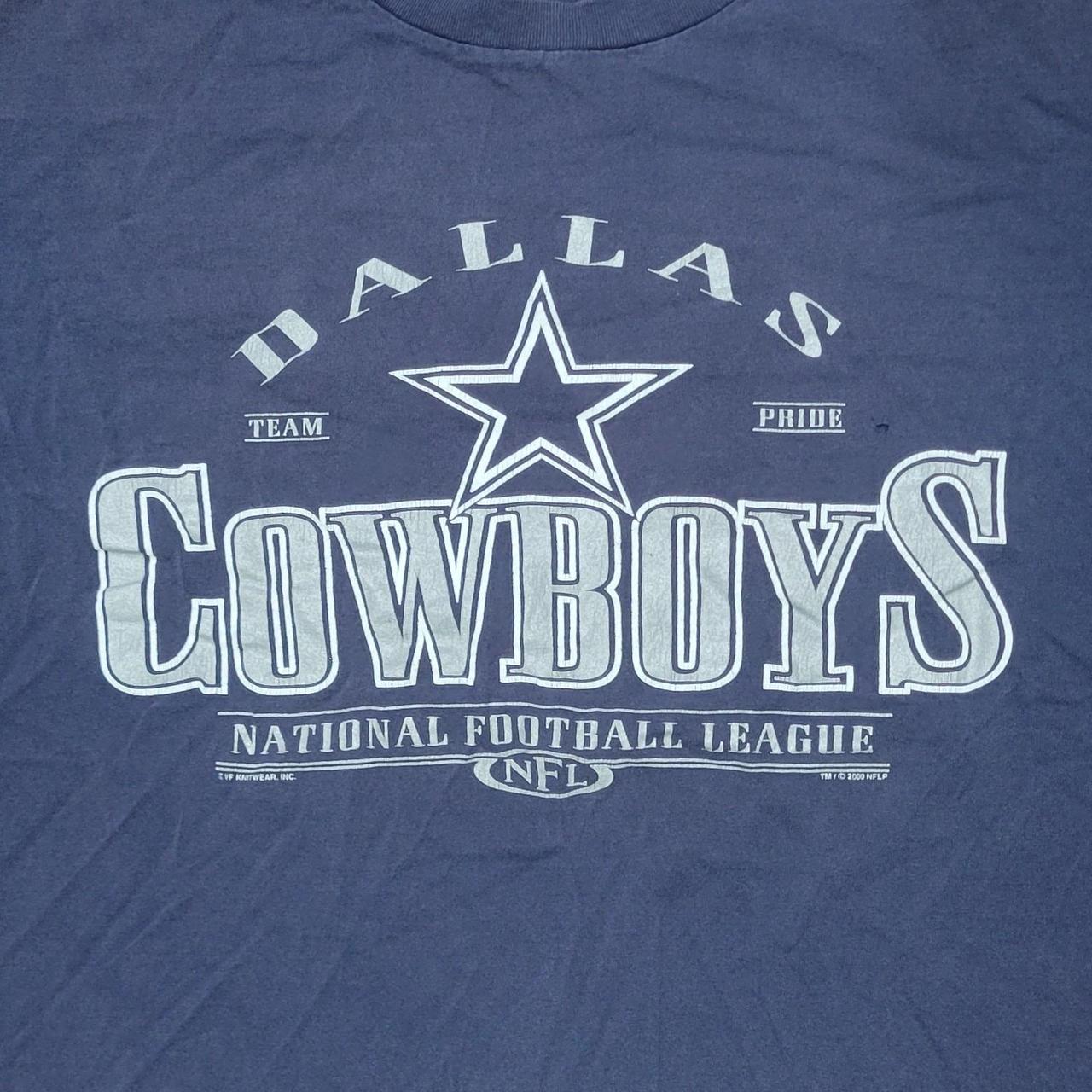 Dallas cowboys navy blue sweatshirt with graphic on - Depop