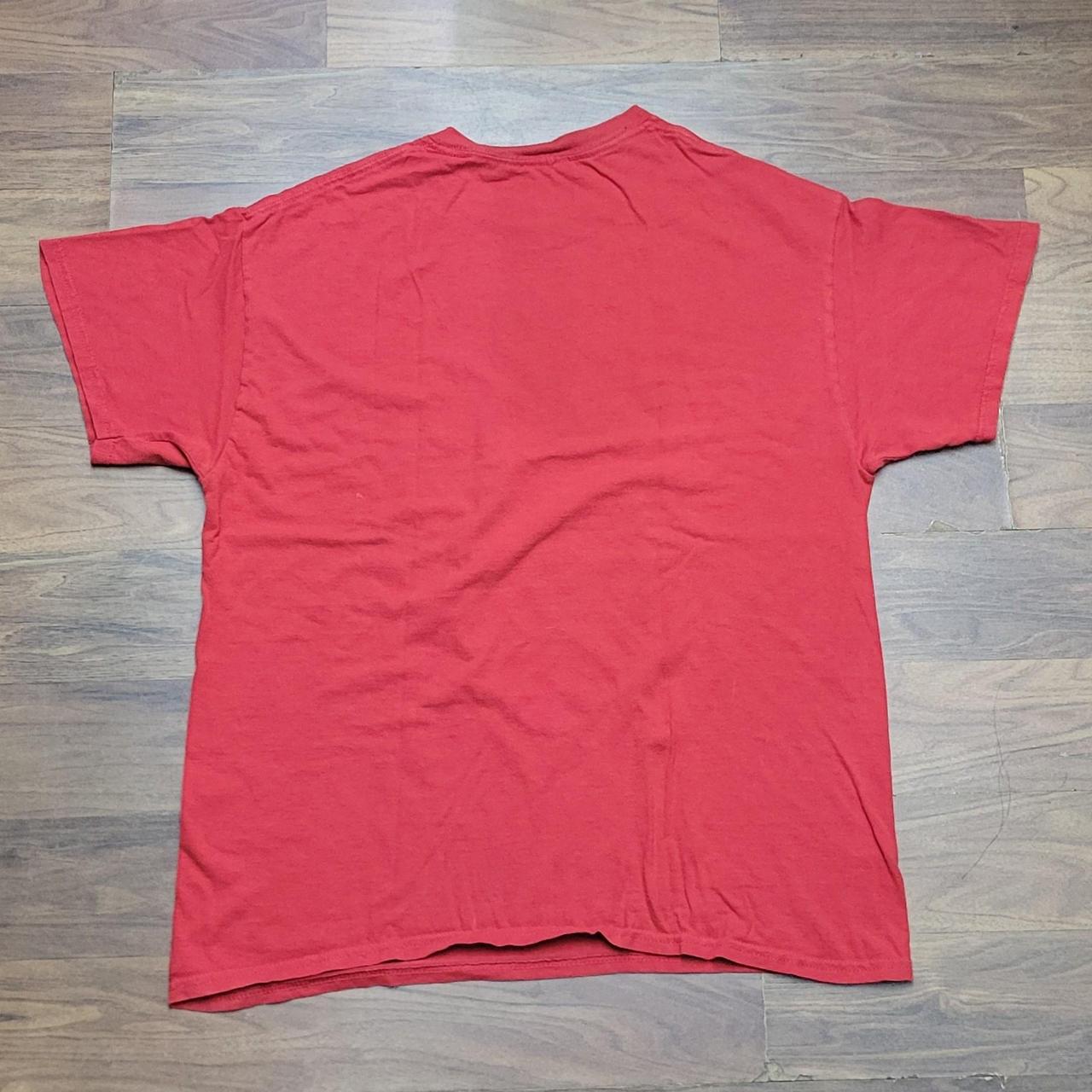 Betty Boop big print, graphic tshirt. Bright red... - Depop