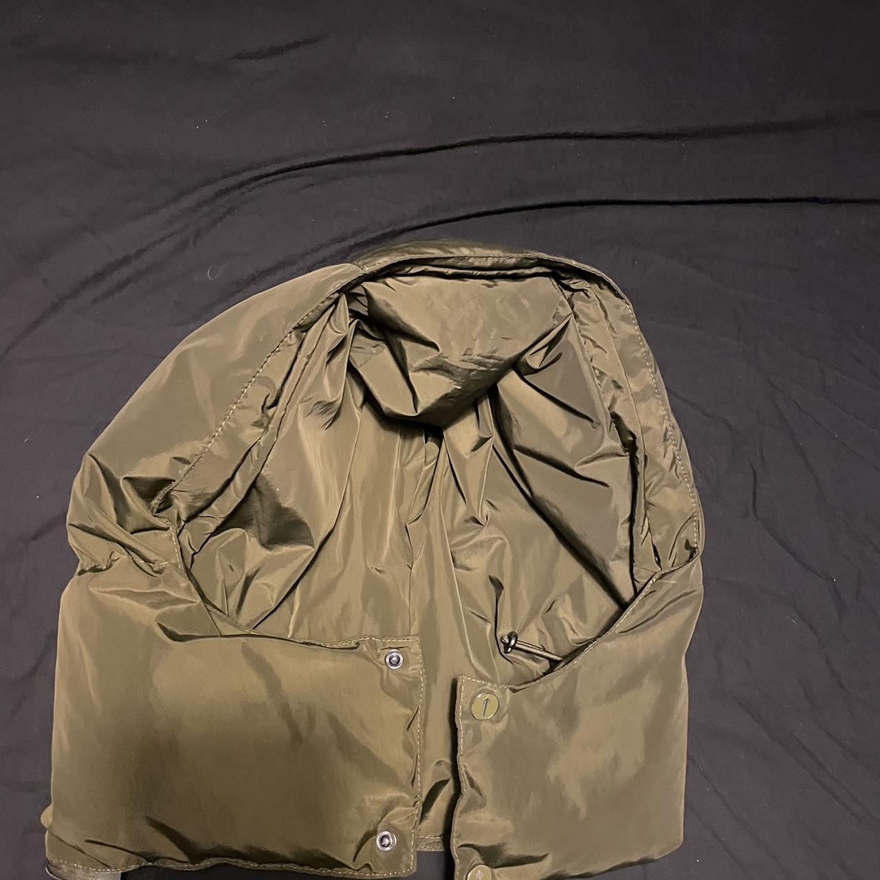 Trapstar Men's Khaki and Green Coat Depop