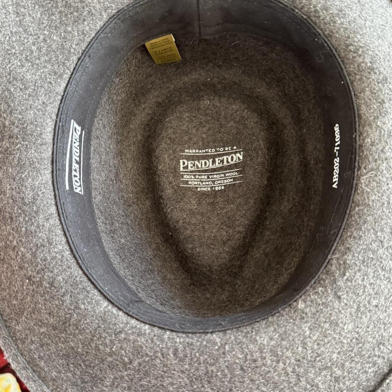 Pendleton Men's Hat - Grey/Black – Pendleton grey… - image 4