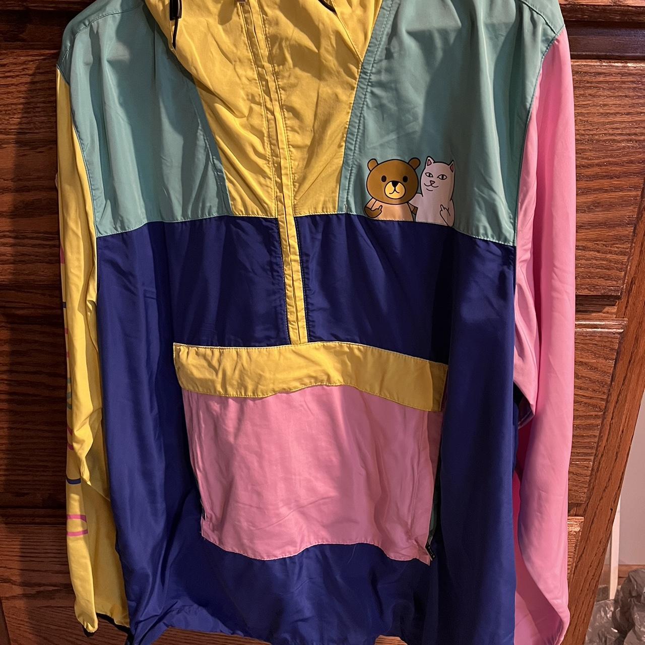Teddy Fresh and Rip n Dip Windbreaker worn only a... Depop