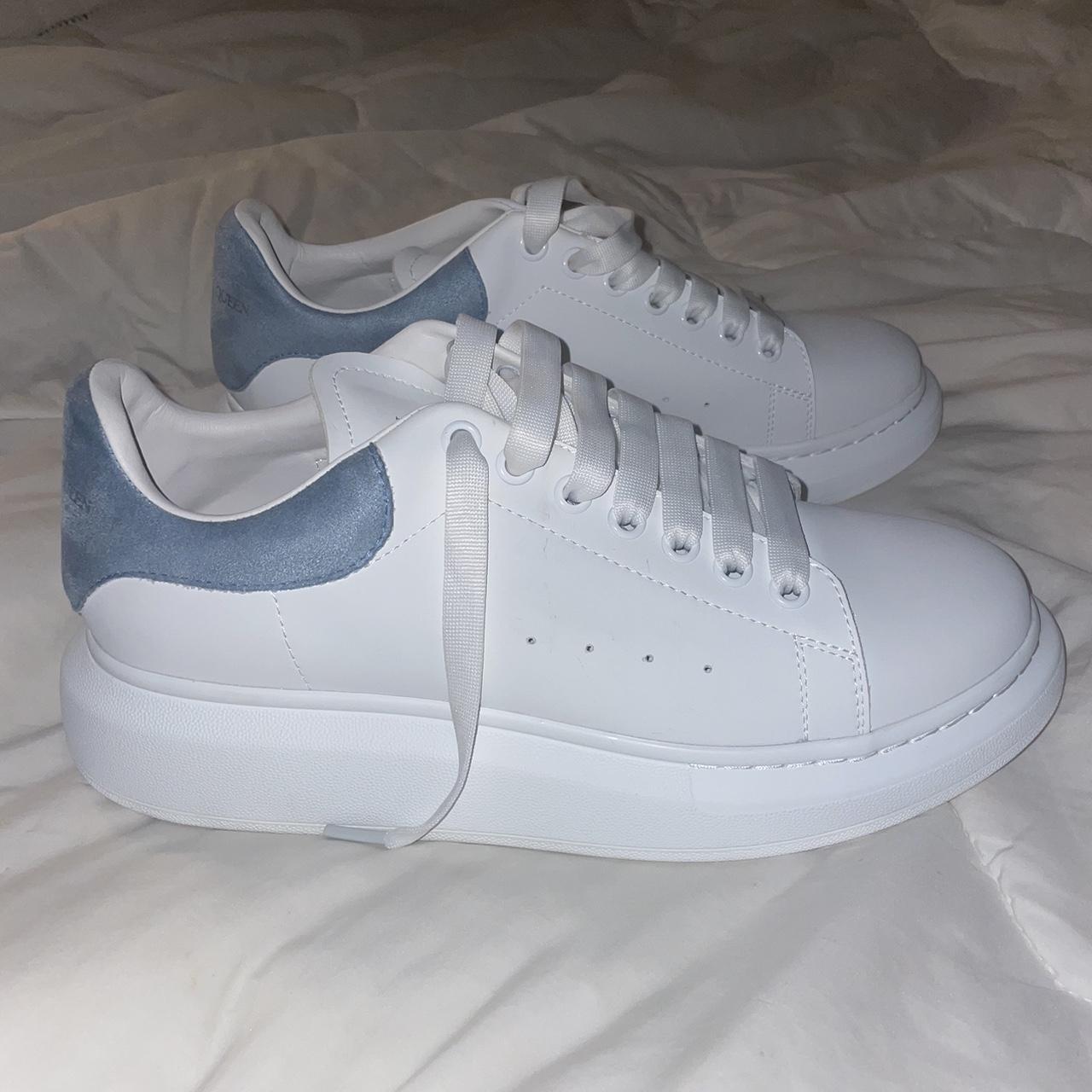 Alexander McQueen Men's Blue Trainers | Depop