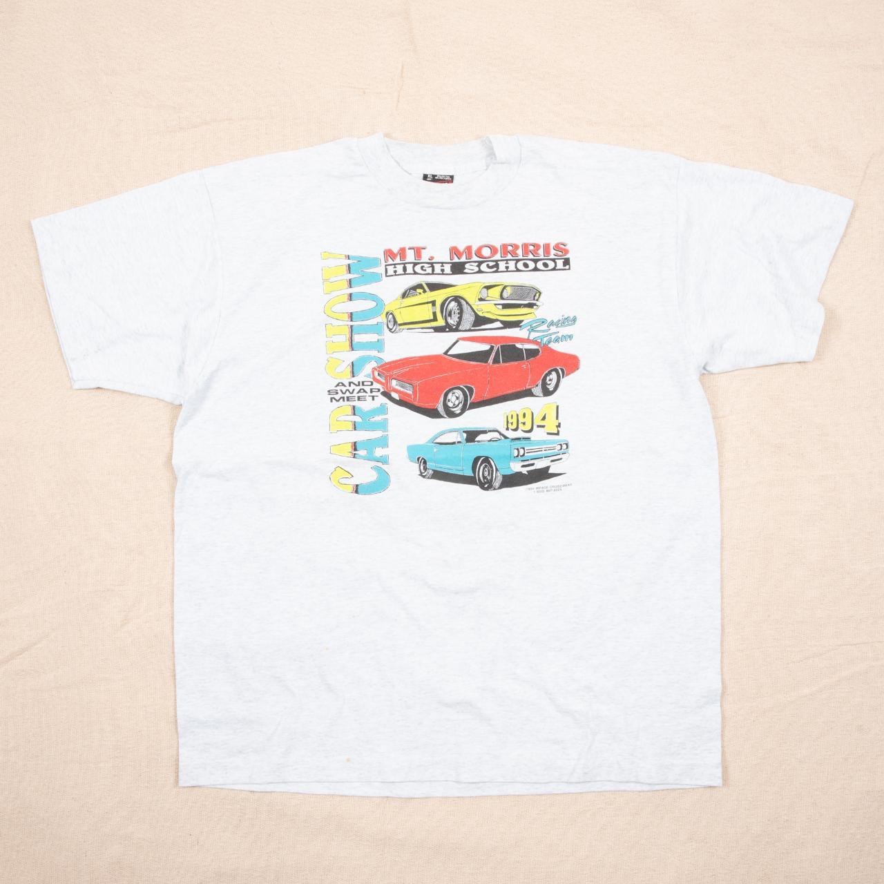Vintage 1994 Mt. Morris Car Show Single Stitch... Depop