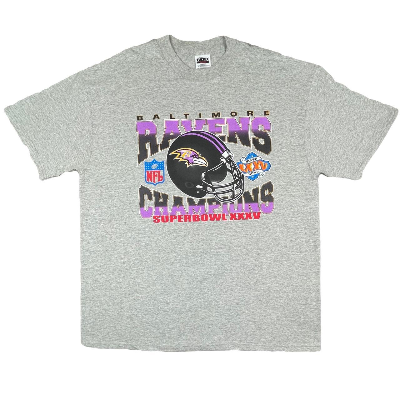 Vintage NFL Baltimore Ravens Super Bowl T Shirt