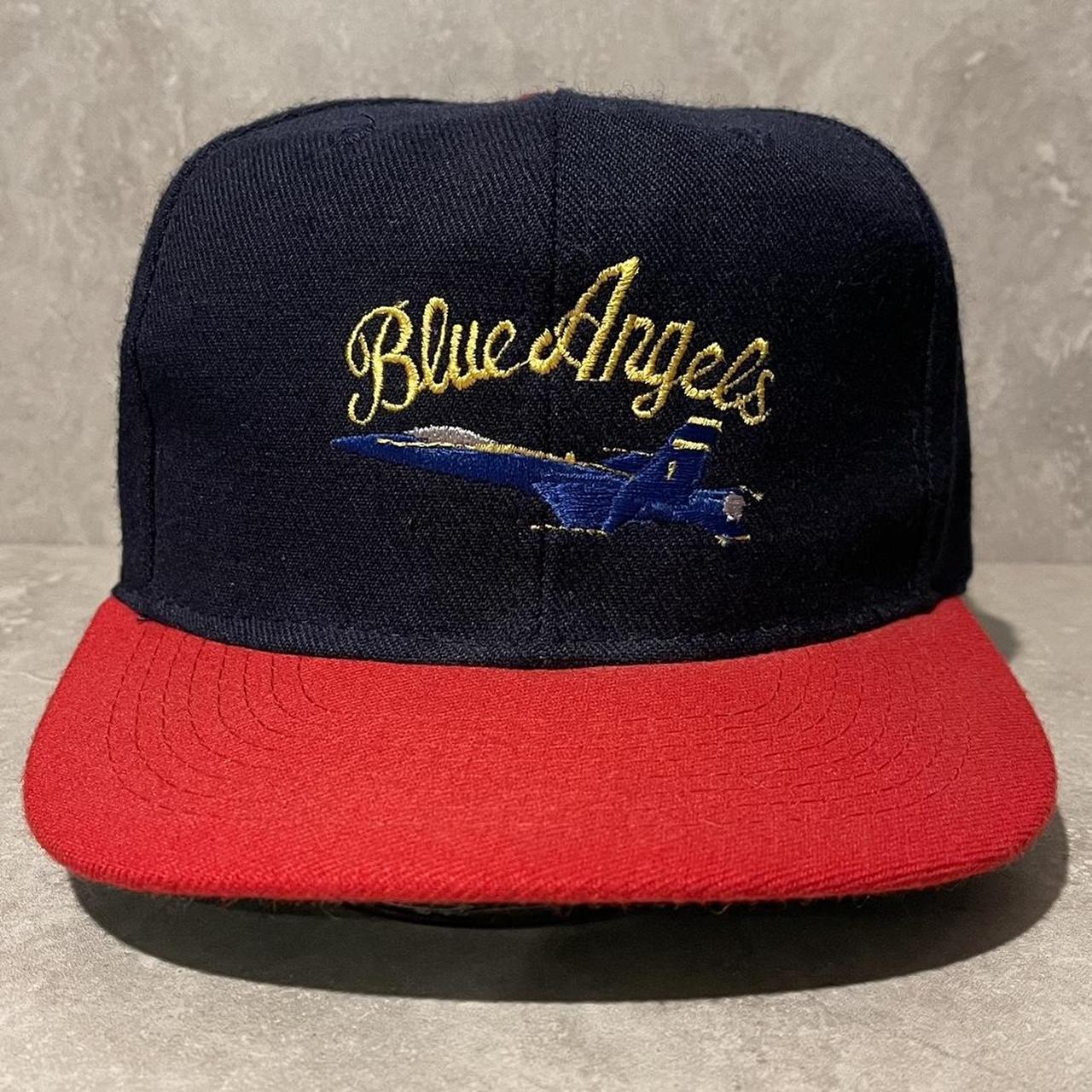 Vintage Men's Caps - Navy