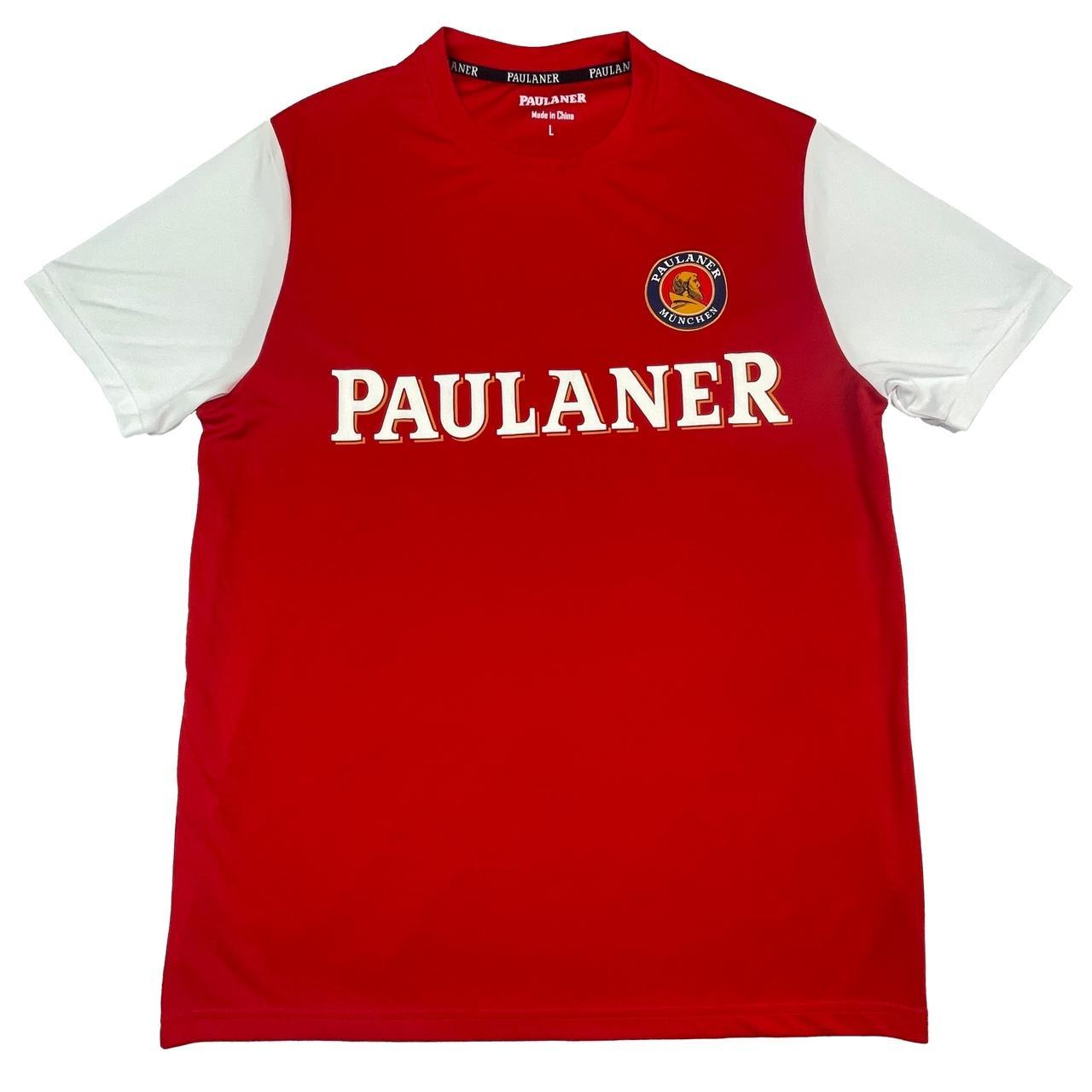 Paulaner Beer Soccer Jersey Cool soccer jersey from... Depop