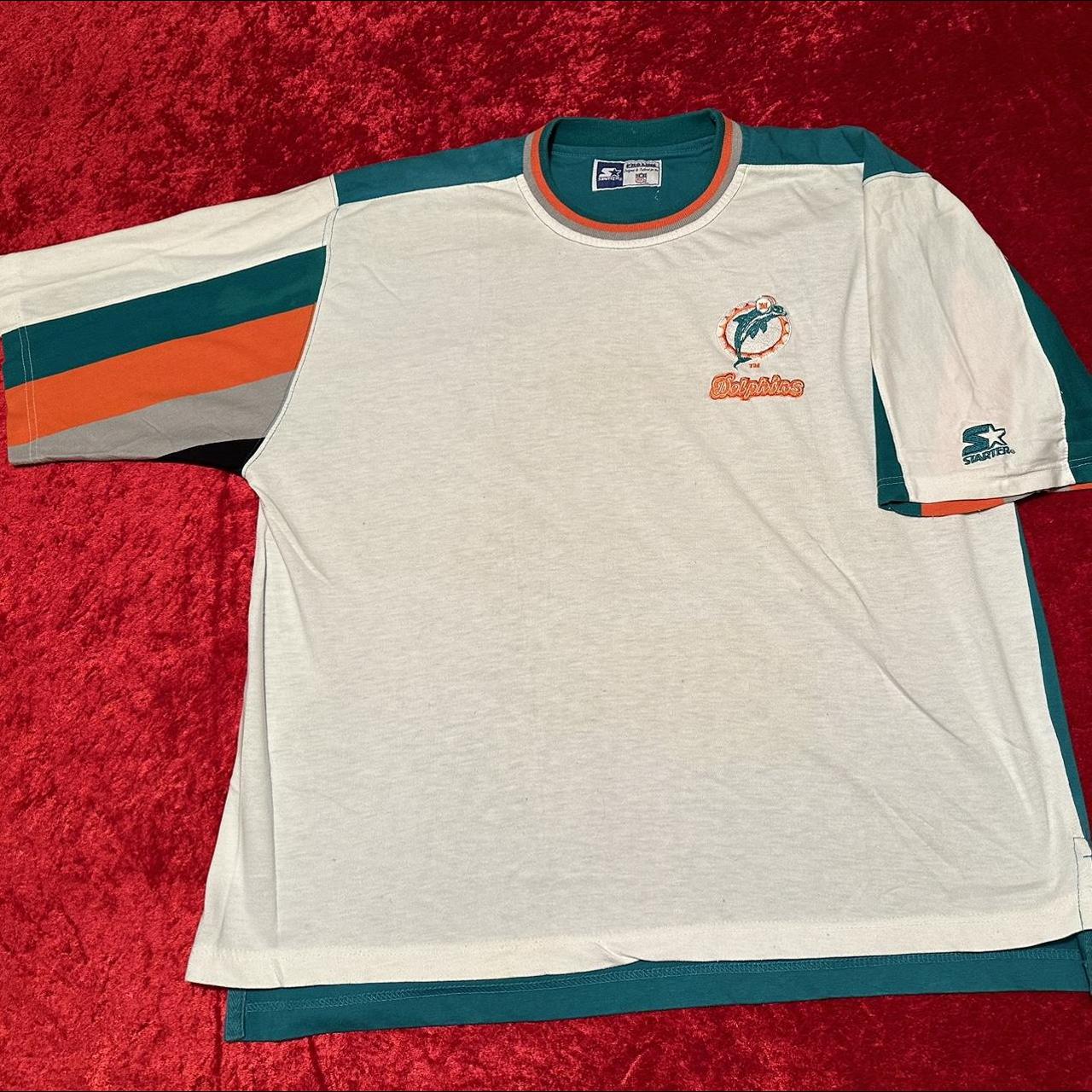 Vintage Starter Miami Dolphins NFL Jersey. Number 13 - Depop