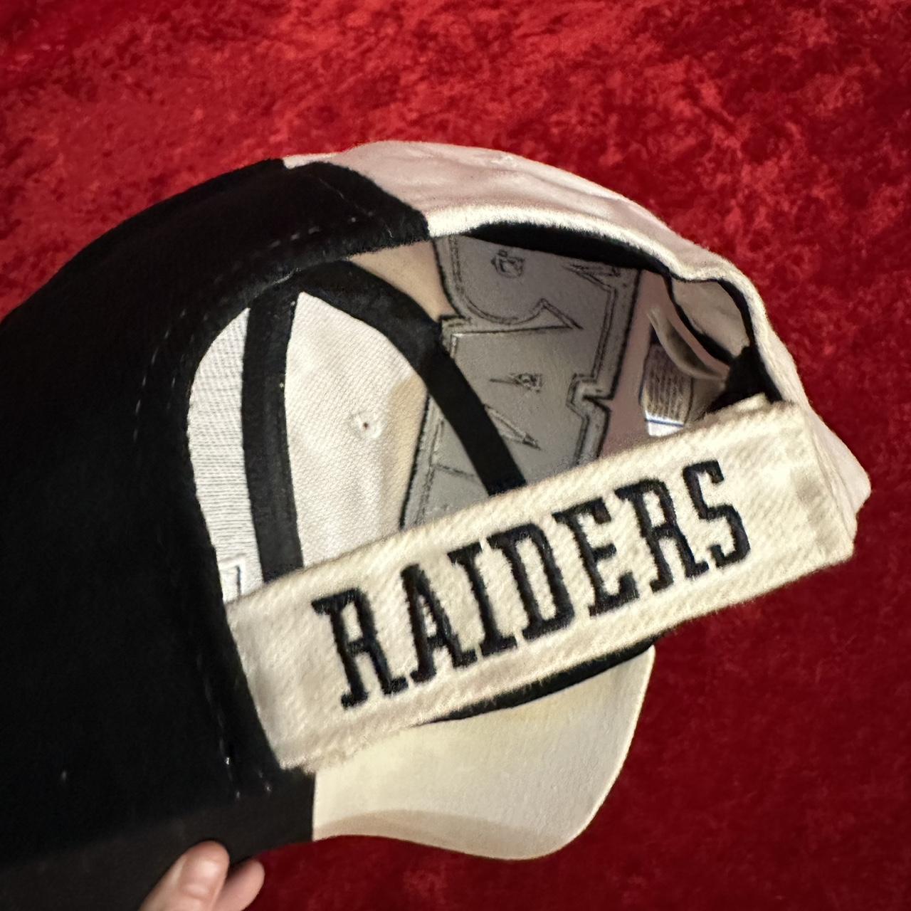 3 Vintage Oakland Raiders Hats Drew Pearson Reebok - Depop