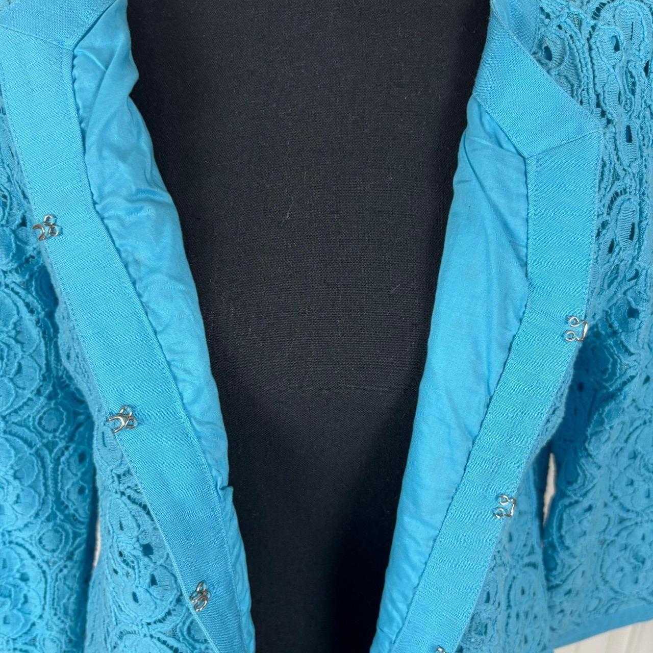 Ruby Rd. Women's Duster Jacket - Blue - 12 – Ruby… - image 4