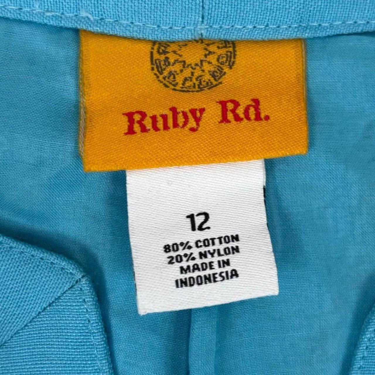 Ruby Rd. Women's Duster Jacket - Blue - 12 – Ruby… - image 5