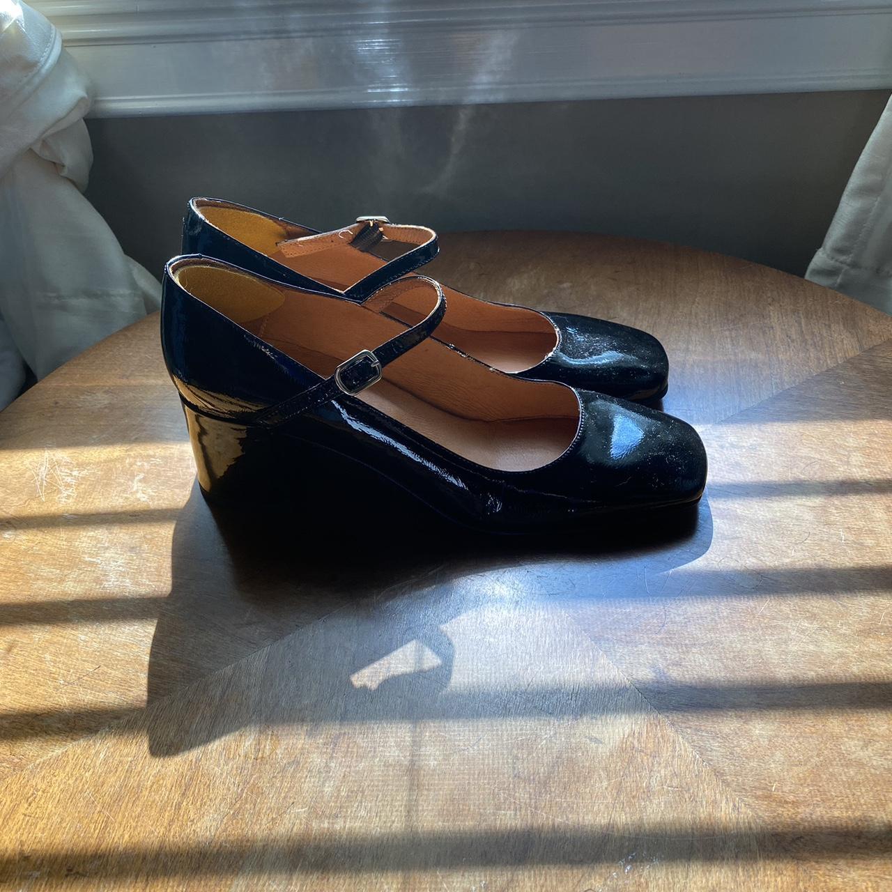 Mary janes with square heels by Jonak Paris I... - Depop