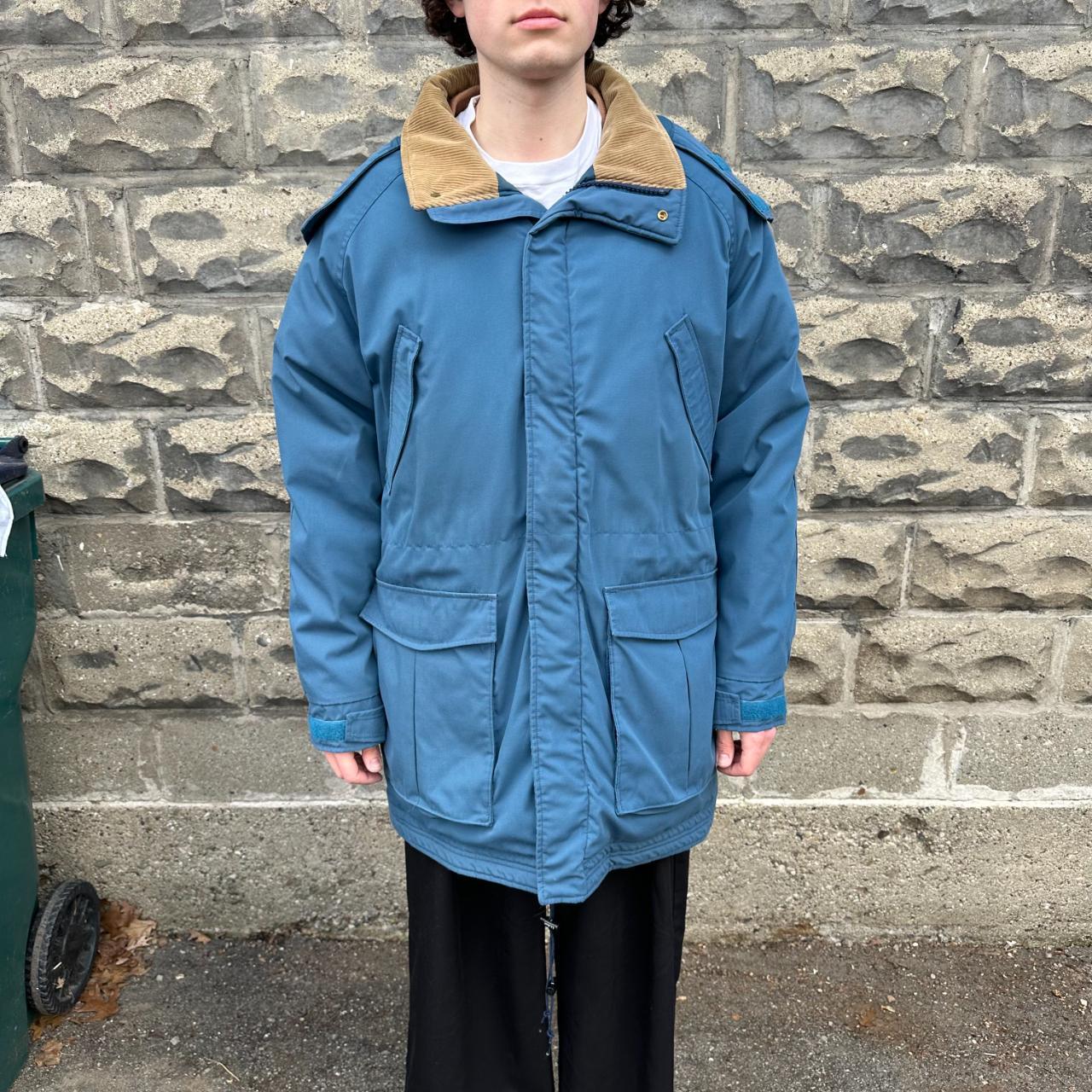 Vintage top LL Bean puffer parka Jacket