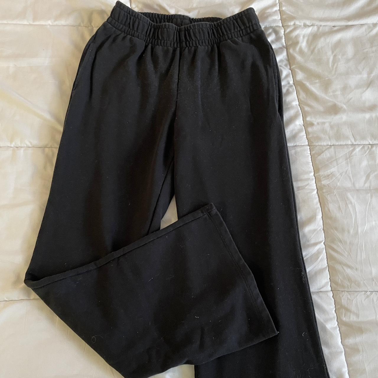 Wild Fable Target sweatpants. Black, wide open leg... Depop