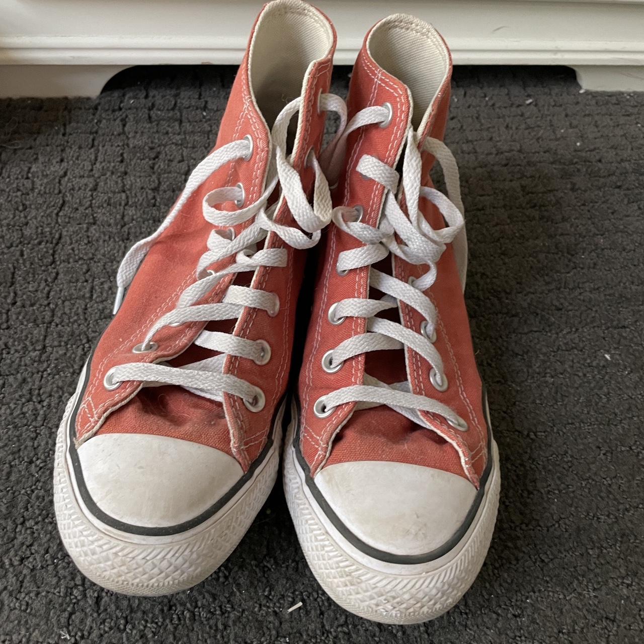 Faded 2025 red converse