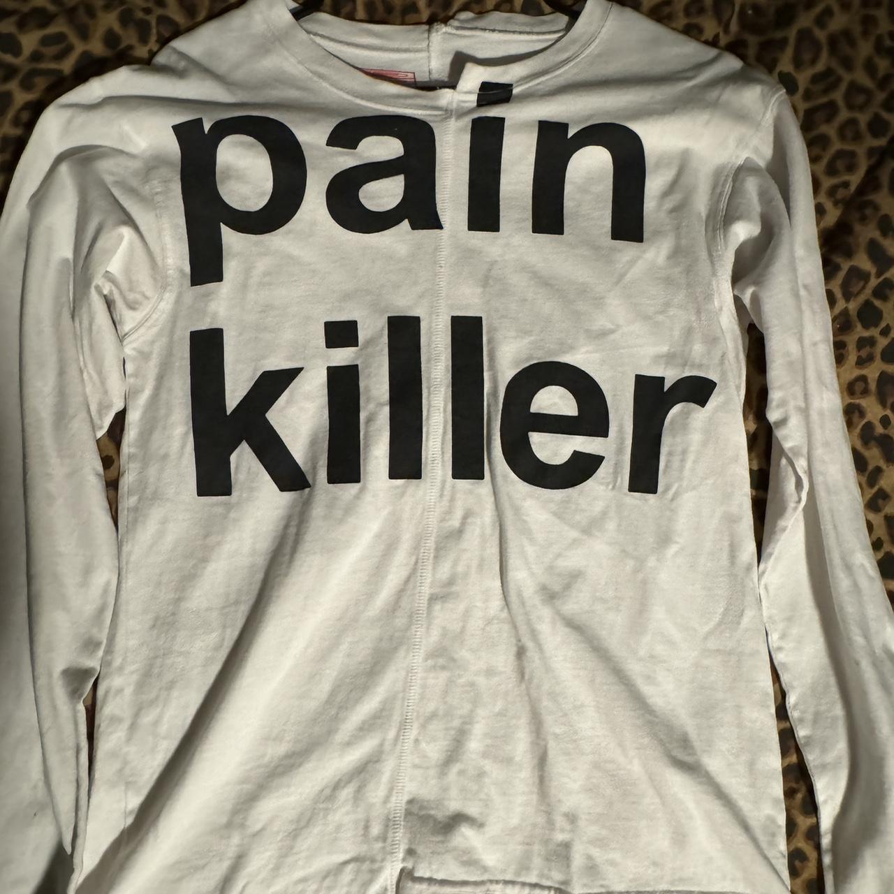 Joy Divizn Pain Killer Long Sleeve Shirt Size | Depop