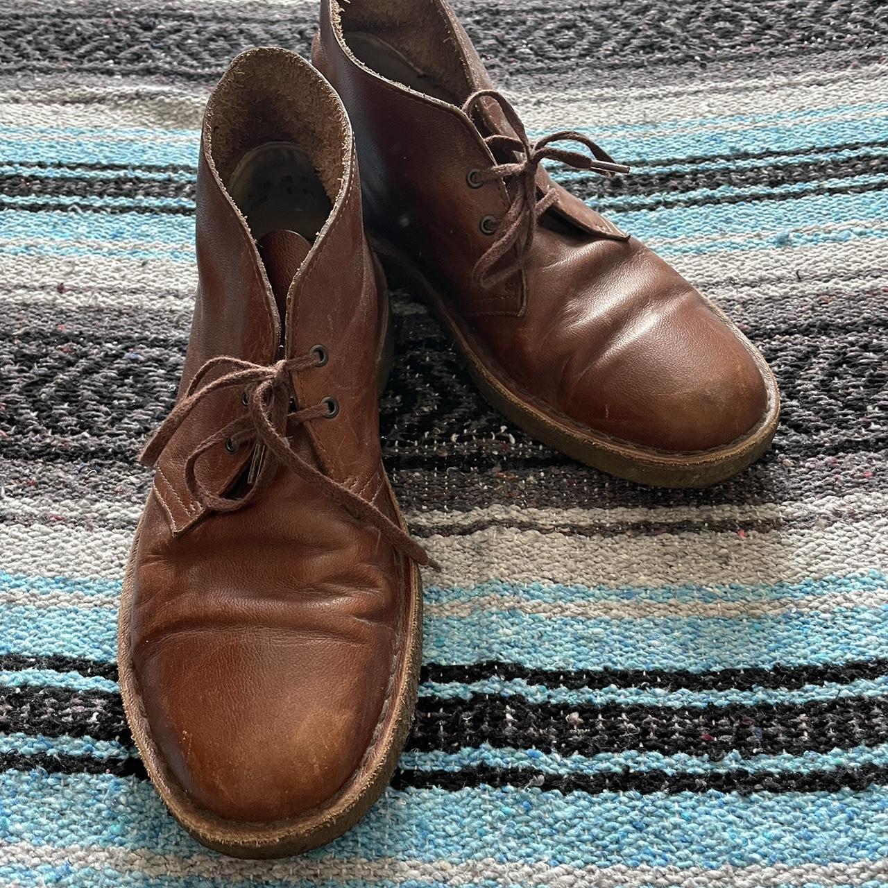 mens leather desert boots uk