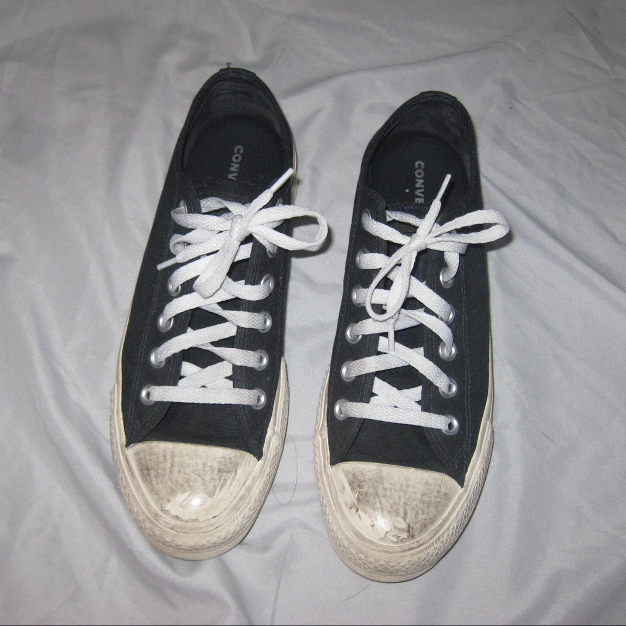 Custom Converse All Star low top sneakers. The - Depop