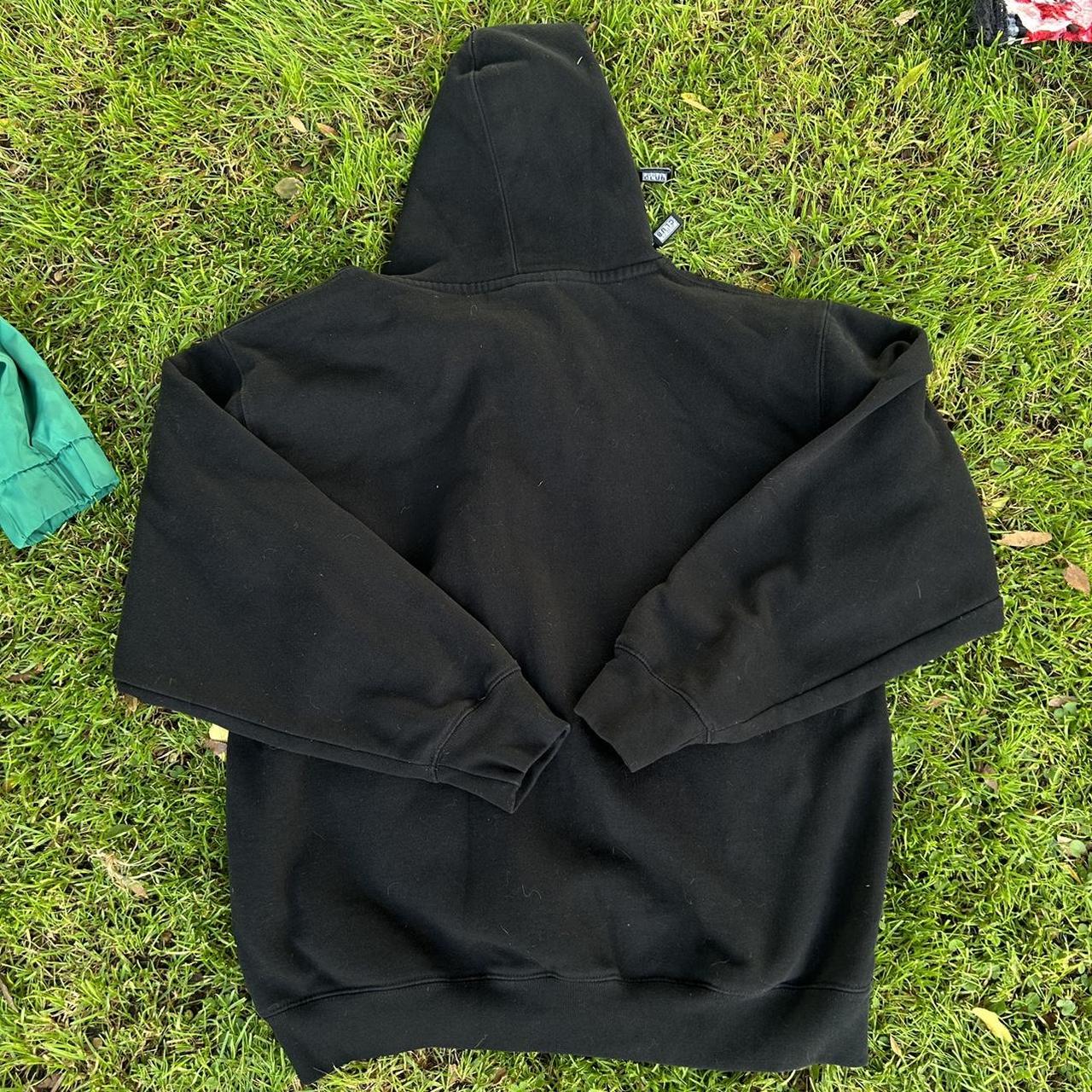 True Black pro club hoodie Condition:... - Depop