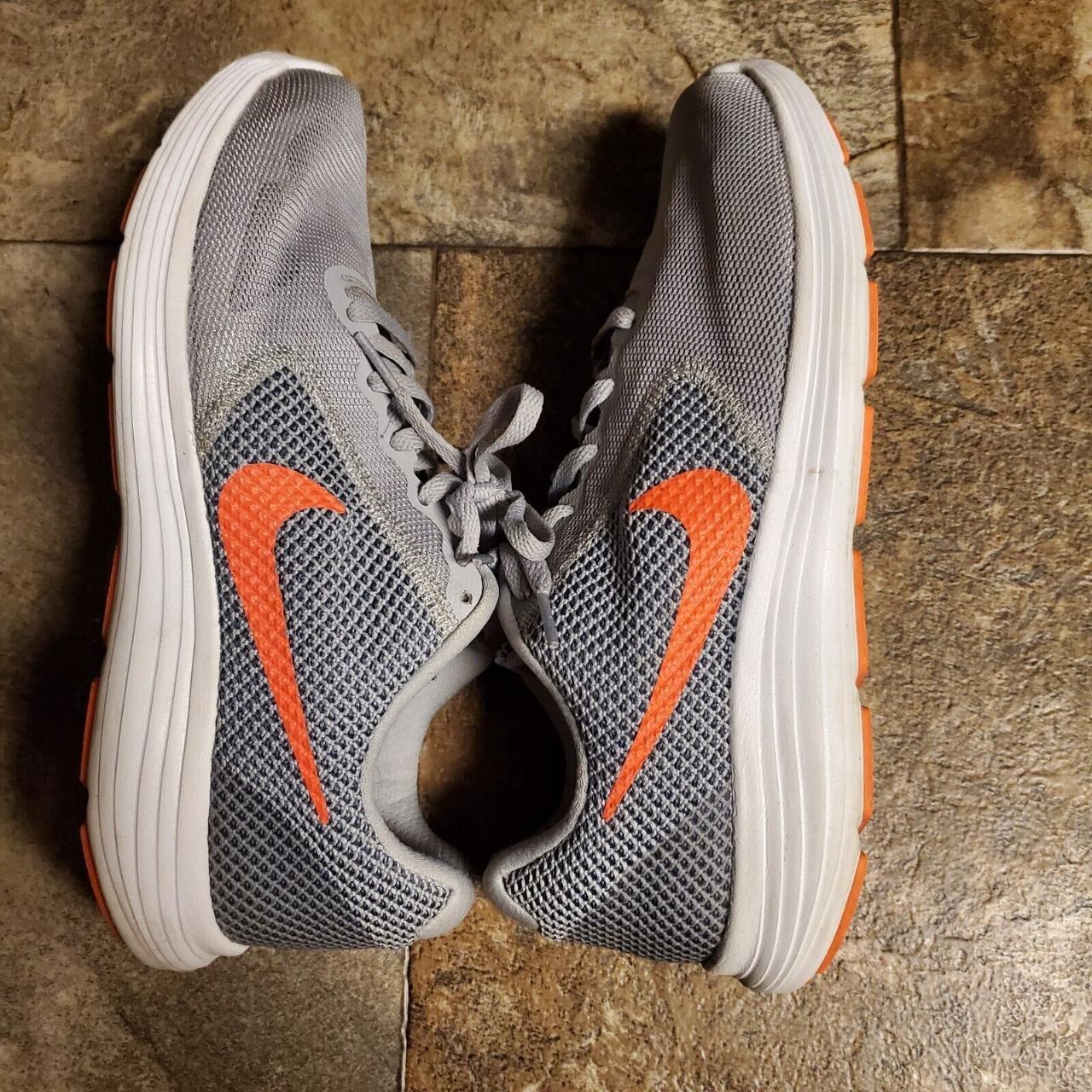 Nike Revolution Sneakers Lace up Wolf Grey Depop