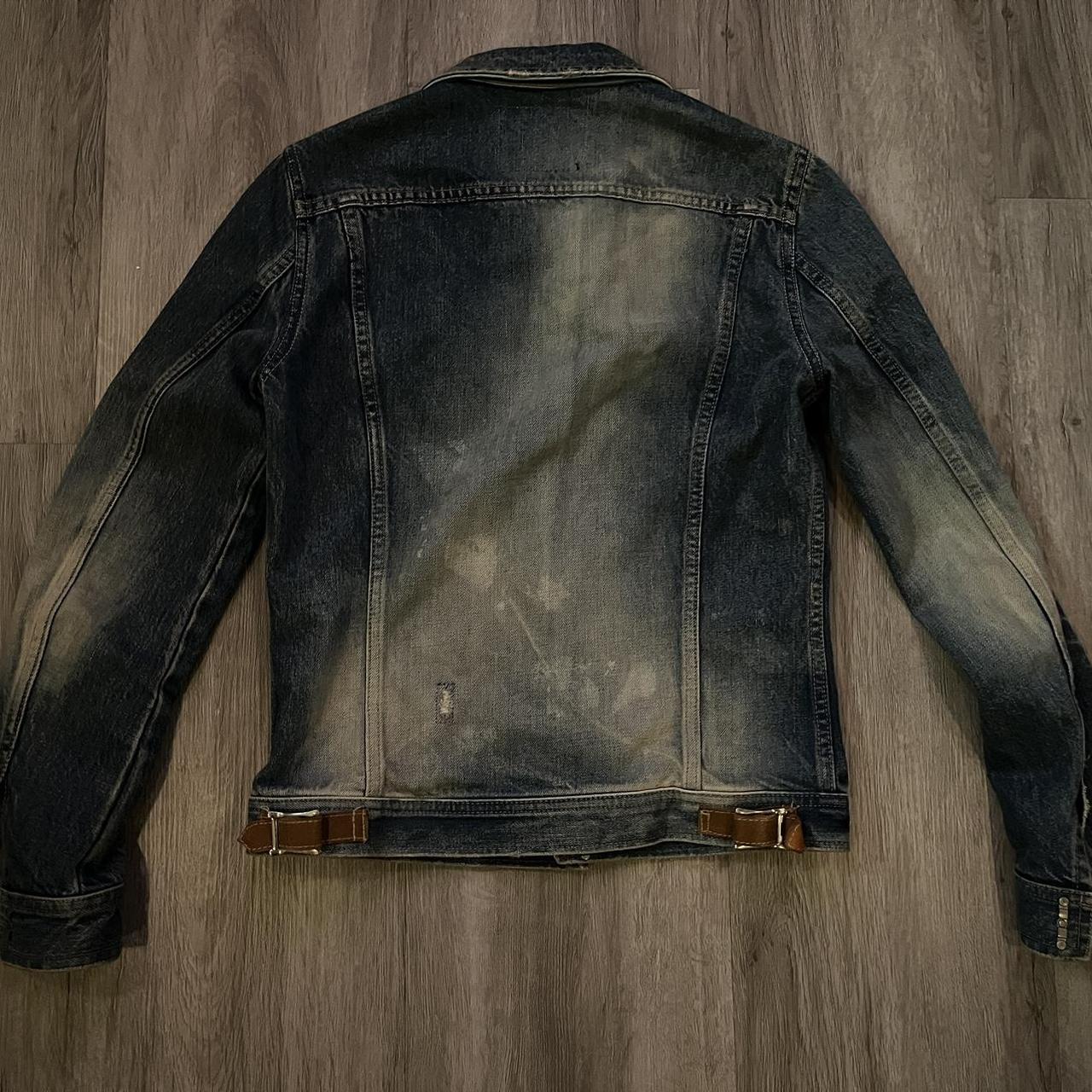 Isamu Katayama Backlash Distressed Jean Jacket  | Depop
