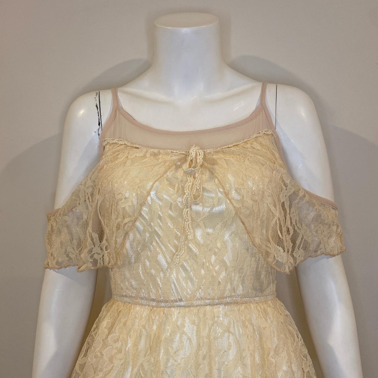 Raga Women's Cream and Tan Dress (4)