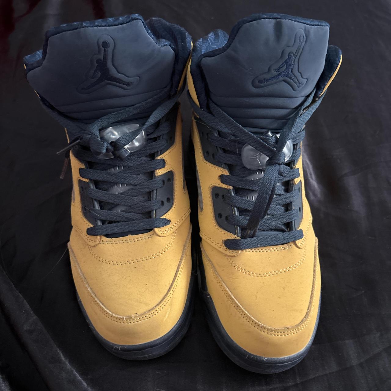 Jordan Men's Sneakers - Yellow - US 10 – Jordan 5… - image 1