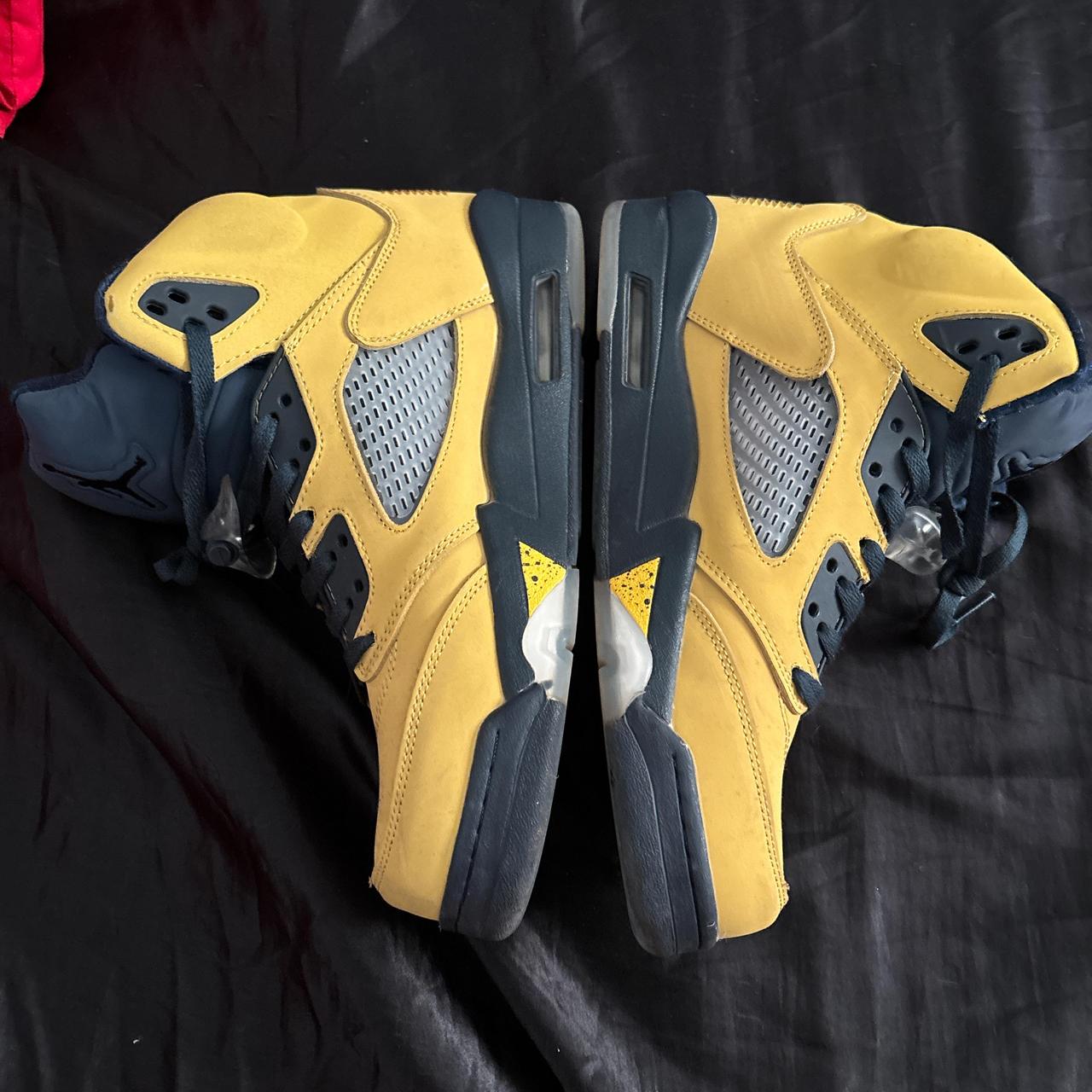 Jordan Men's Sneakers - Yellow - US 10 – Jordan 5… - image 2