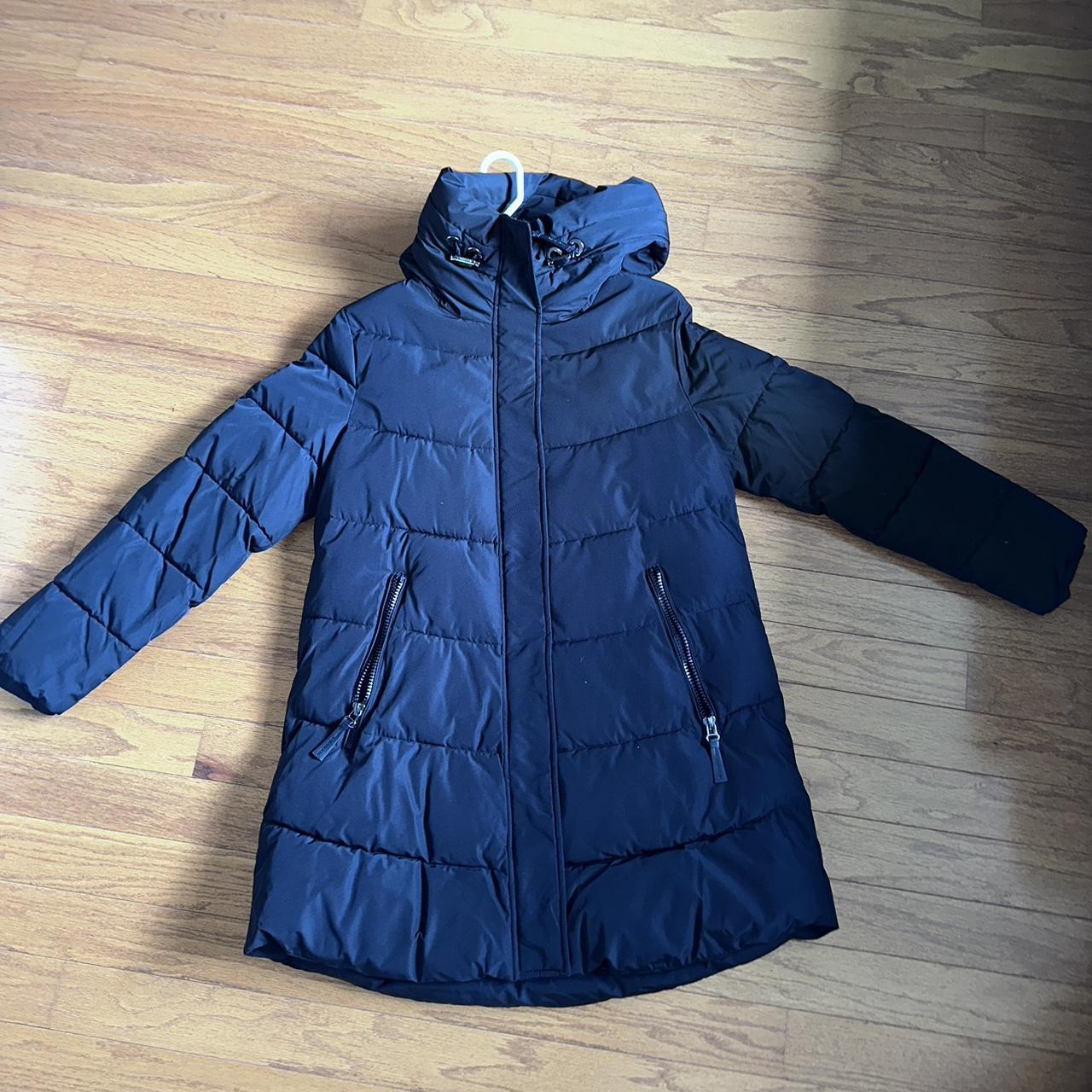 Calvin Klein Full Length Down Puffer Women's coat,... Depop