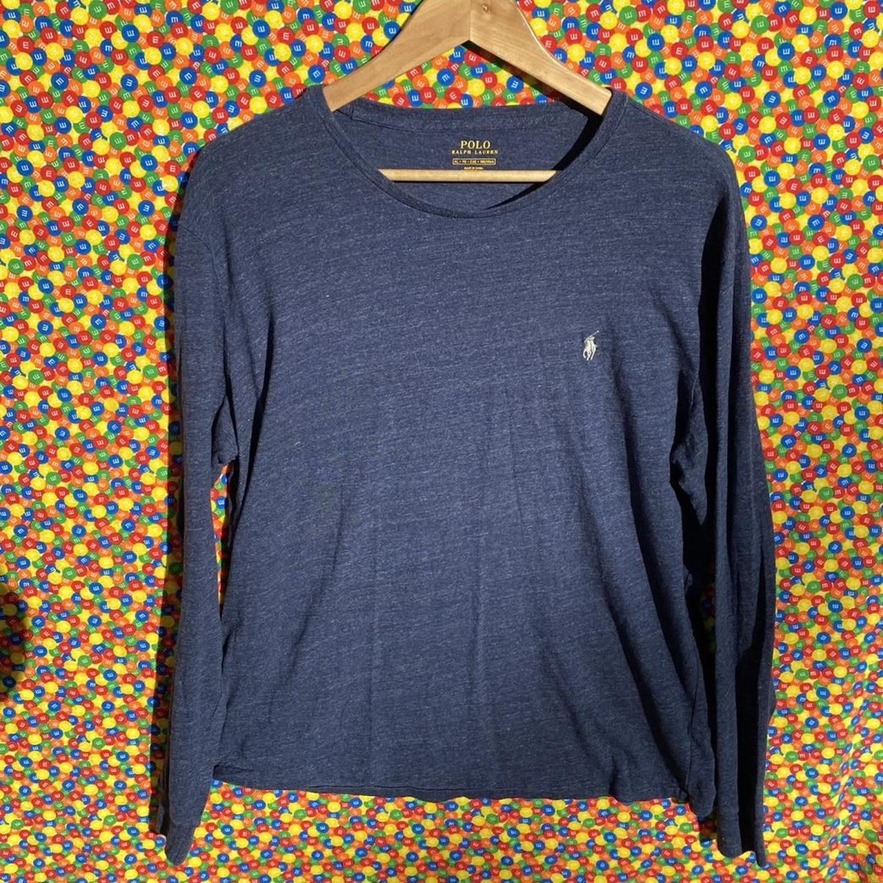 Polo Ralph Lauren front pocket long sleeve t-shirt... - Depop
