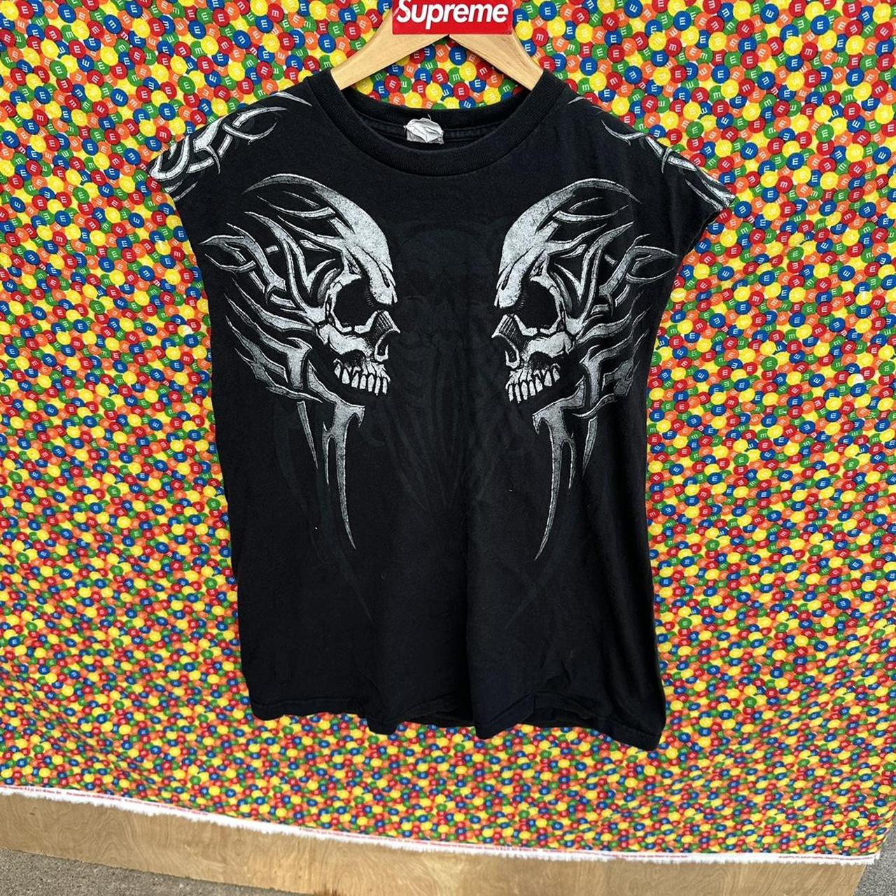 Vintage Cut off t-shirt Size- Large Condition-... - Depop
