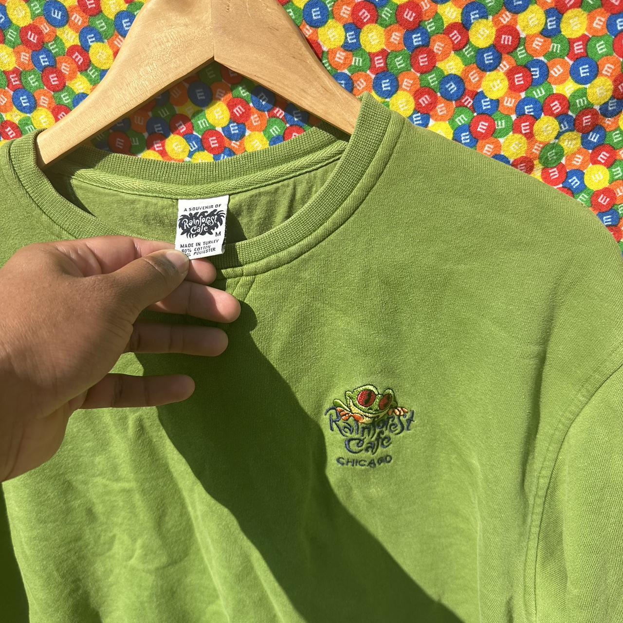 Vintage Rainforest Cafe Chicago sweater Size... Depop