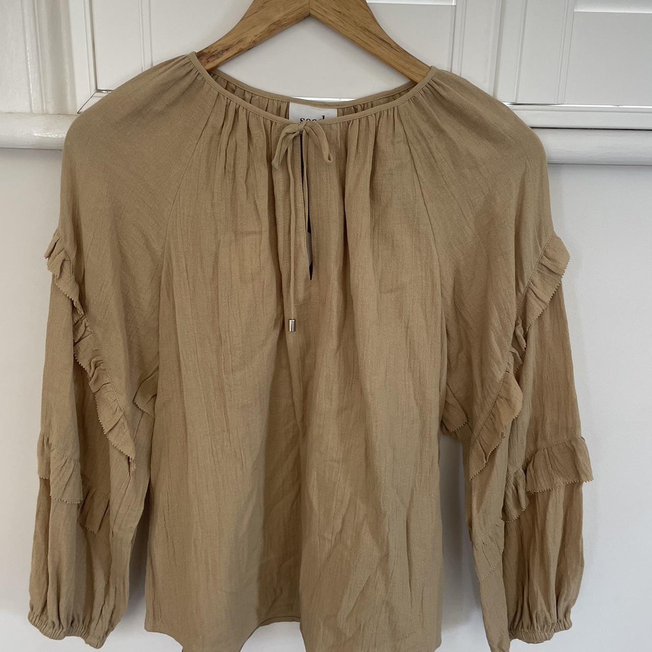 Seed Shirt NEVER BEEN WORN, TAG ON RRP: $99.95 - Depop