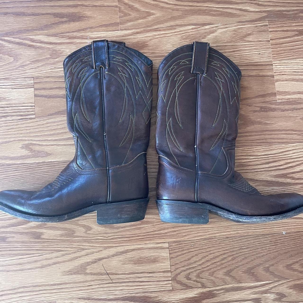 Frye Women's Brown Boots | Depop