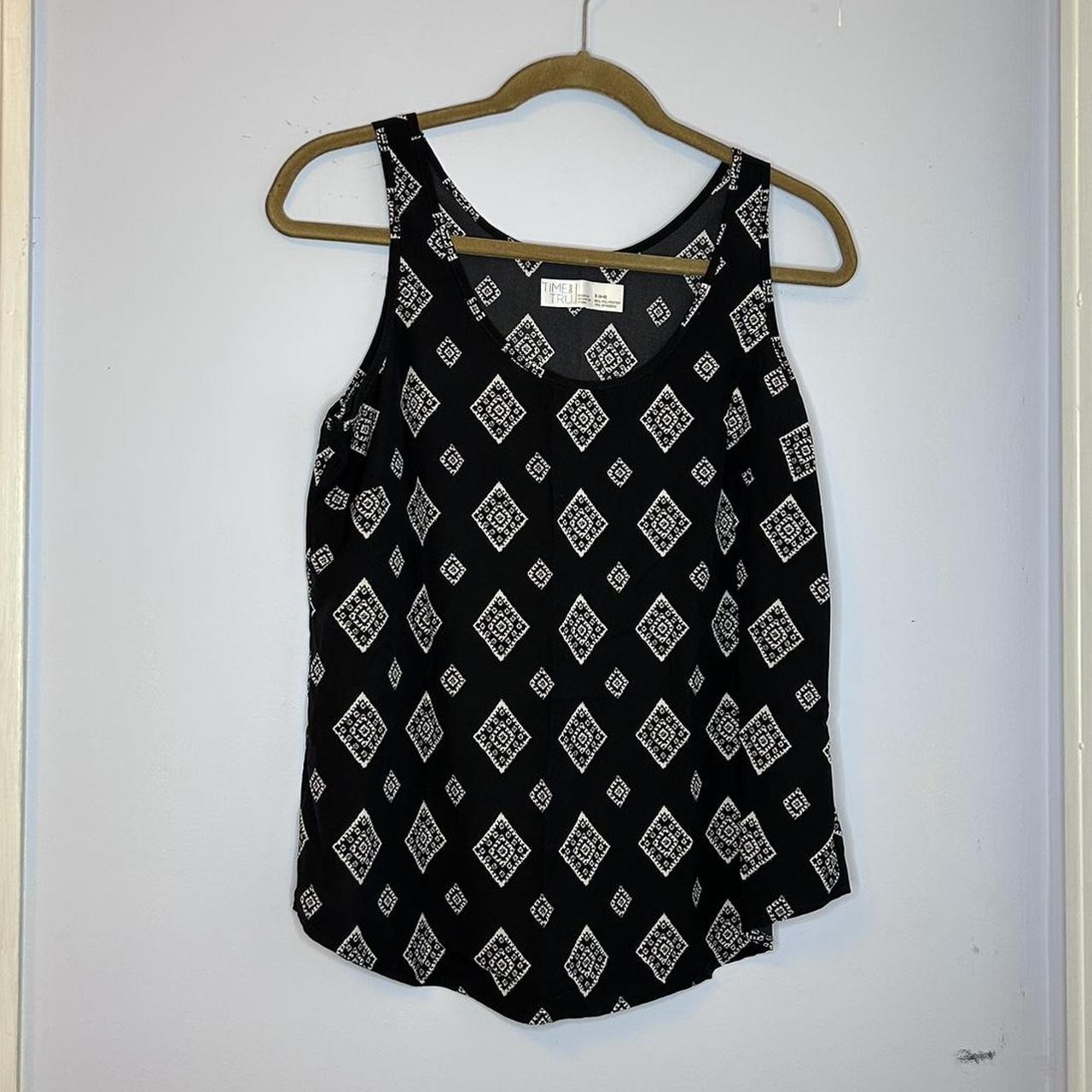 Time and tru women s tops time and tru tank diamond depop