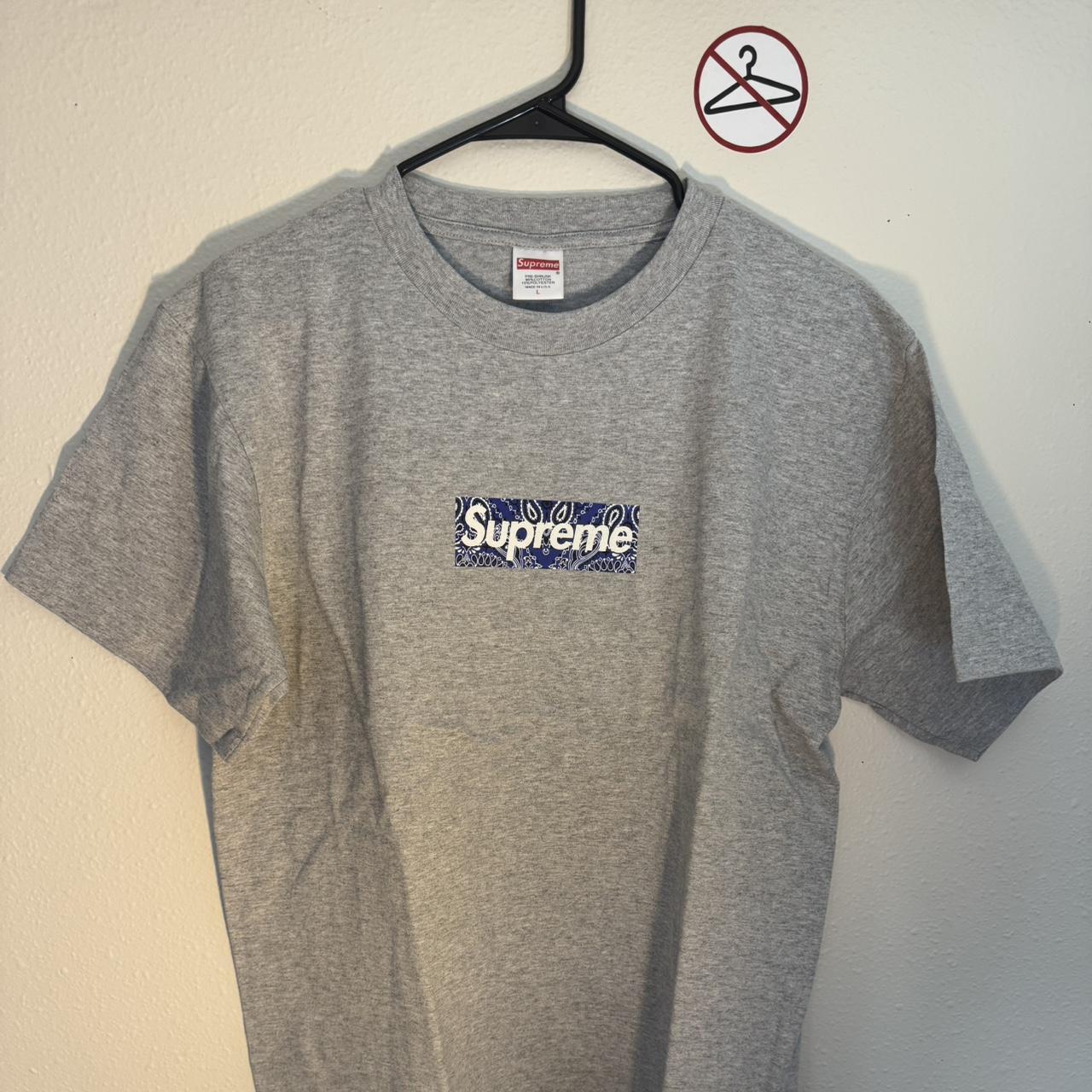 Supreme bandana-box-logo-tee - Depop