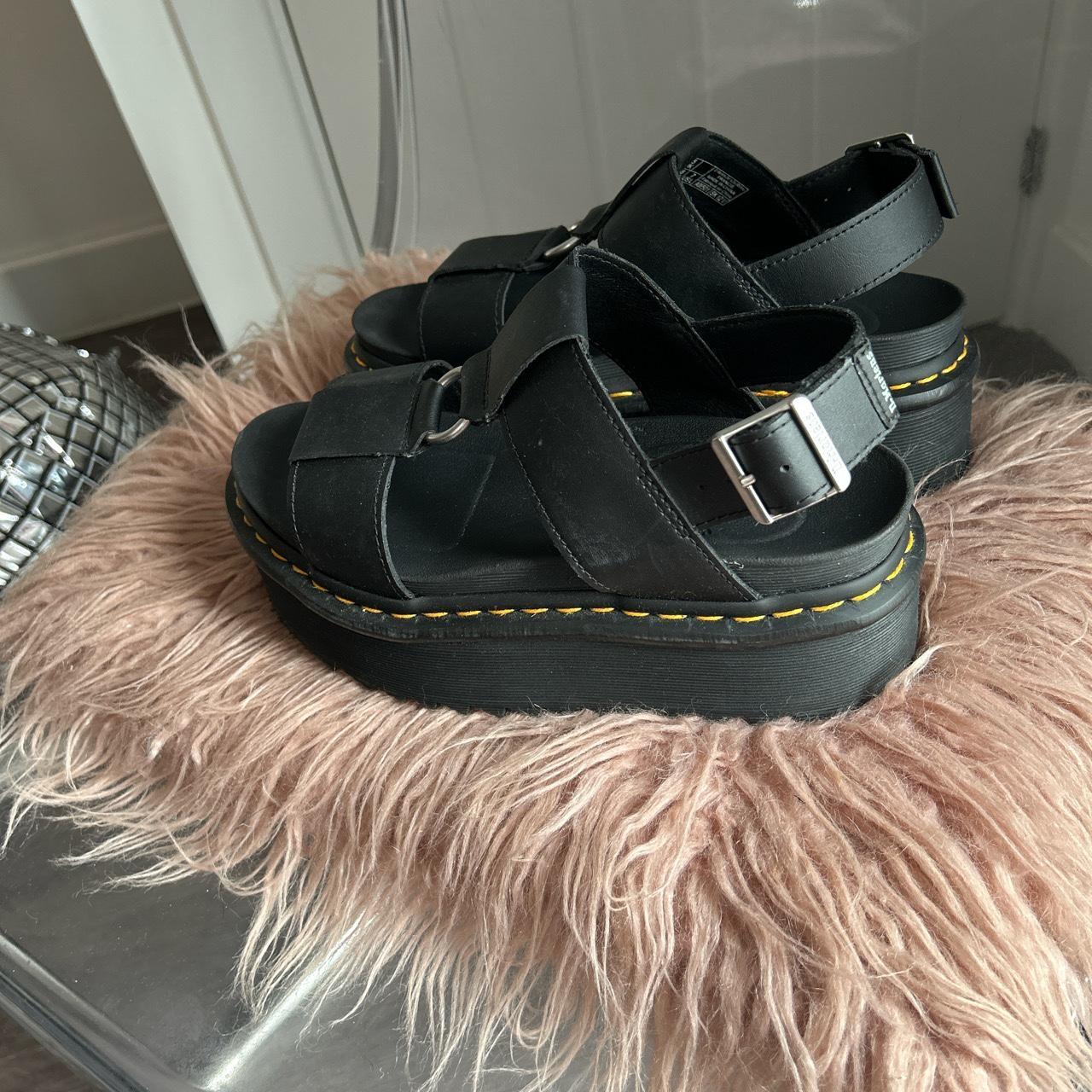 Dr martens platform sandals, size 5 Only worn once... Depop