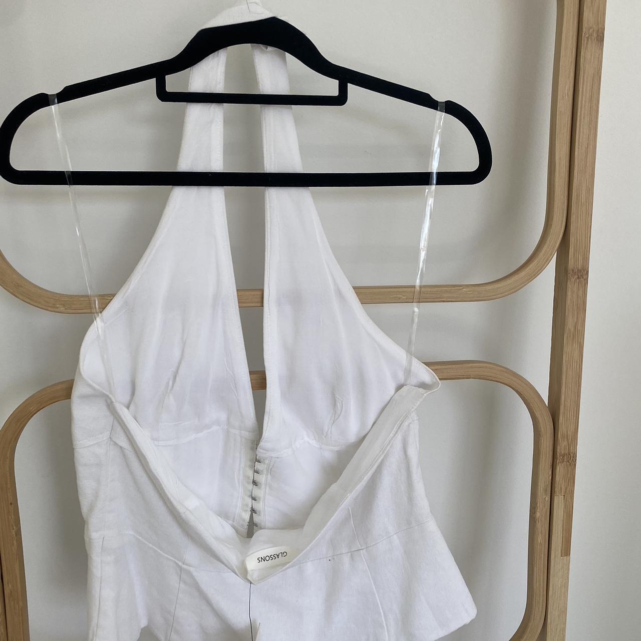 GLASSONS linen halter top original tag on, never... Depop