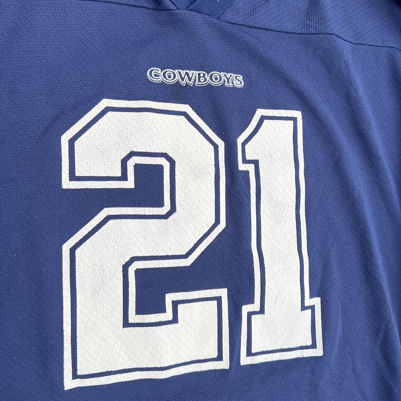 Vintage 90's Deion Sanders Dallas Cowboys T-shirt - Depop