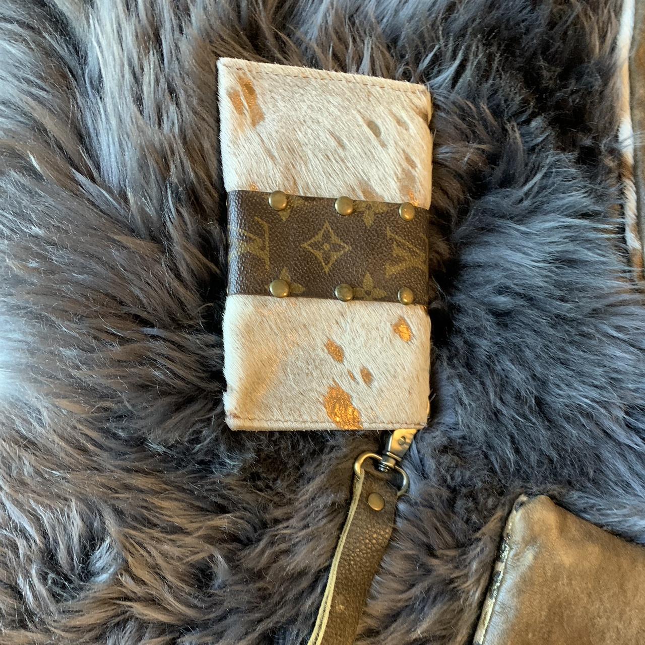 Custom Louis Vuitton Wallet upcycled I upcycled - Depop