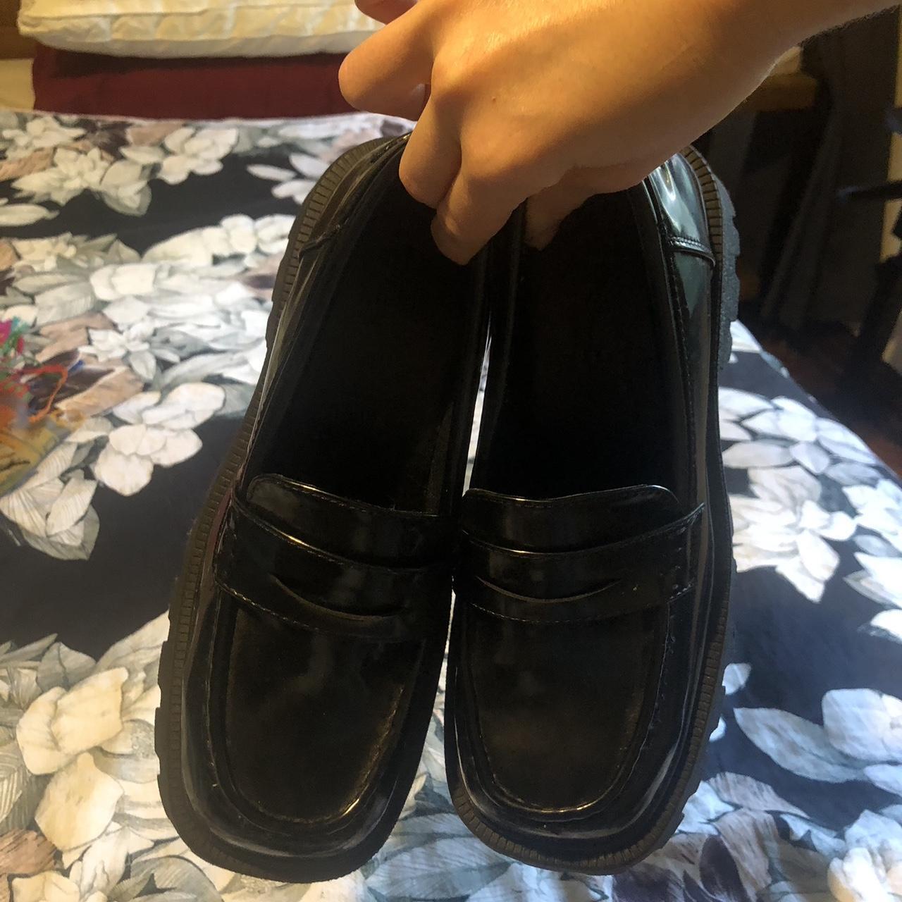 ASOS Women's Black Loafers | Depop