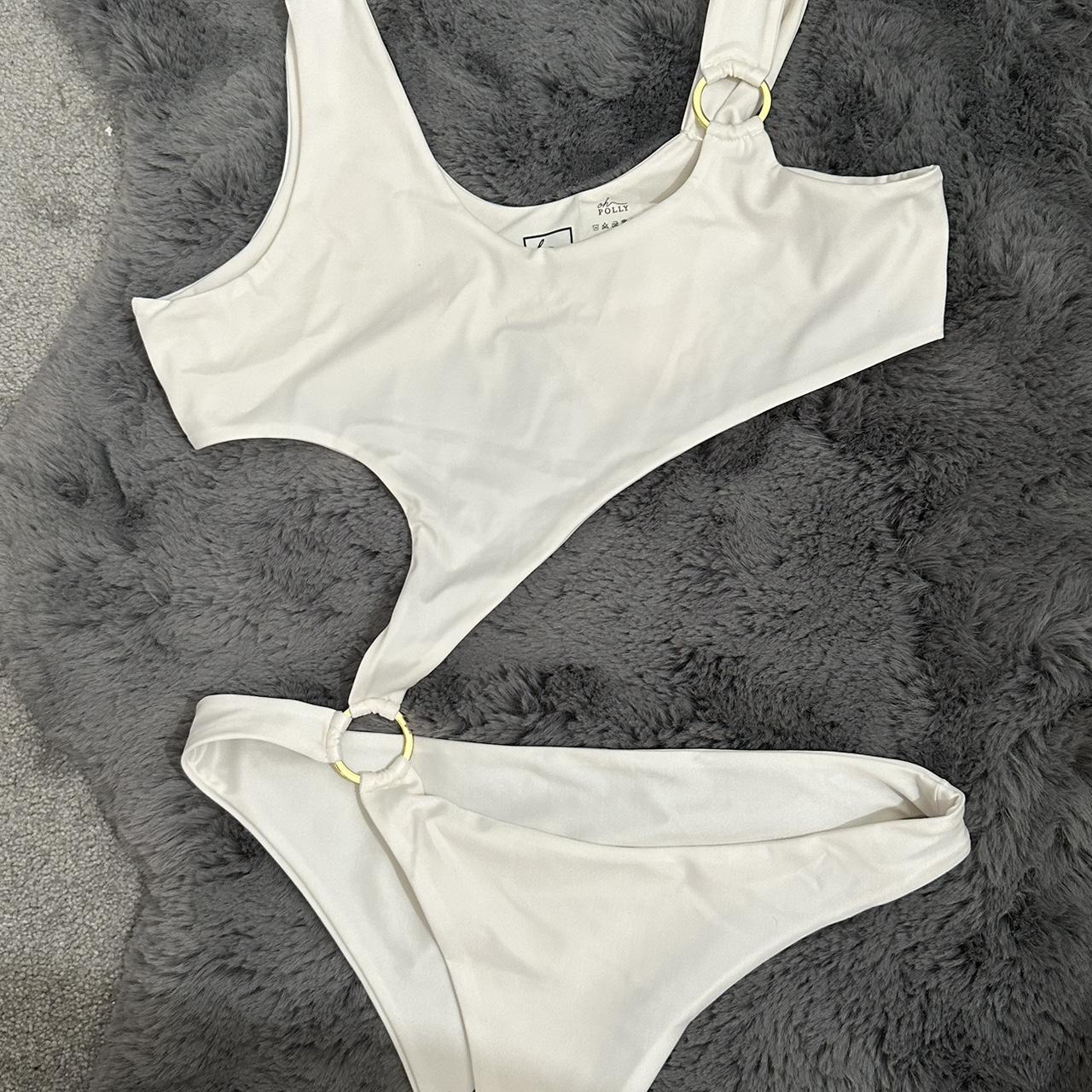 Oh Polly white swimsuit. Brand new with tags, never... - Depop