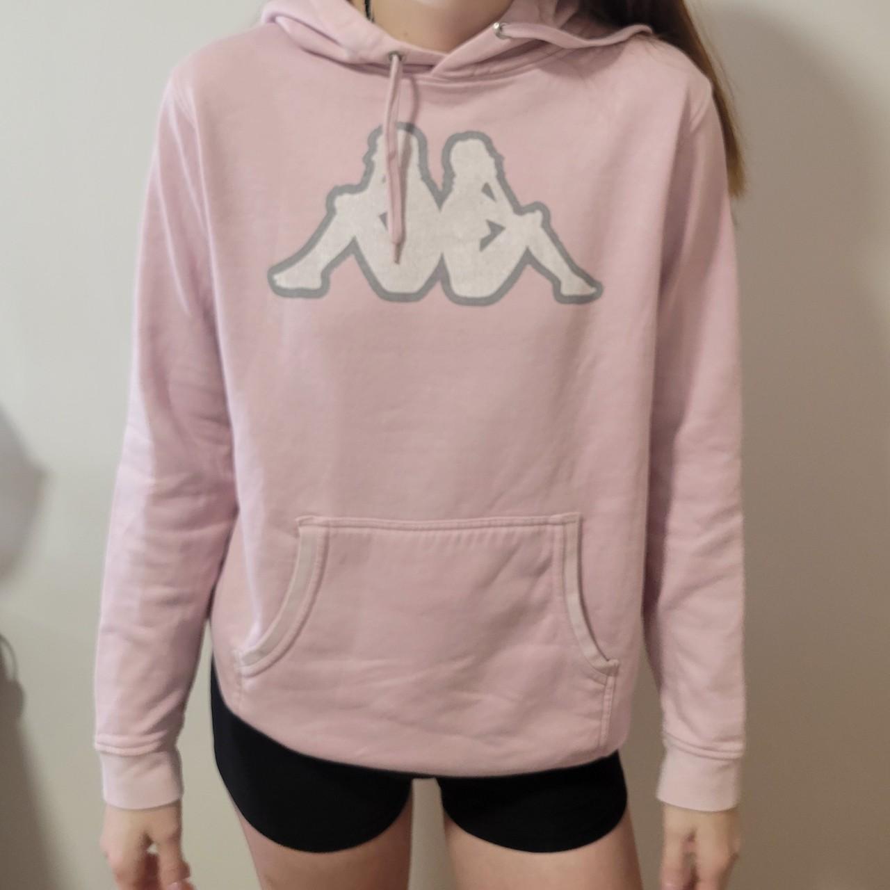 Kappa hot sale pink hoodie