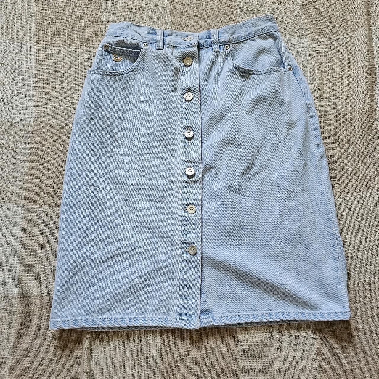 Button down outlet skirt 90s