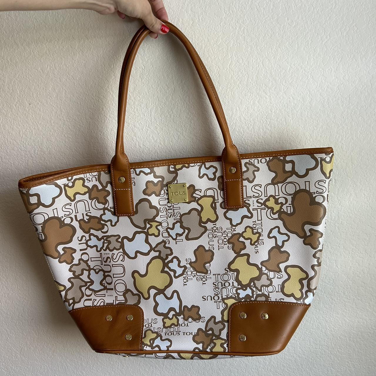 Michael Kors Morgan Signature Medium Brown Tote Bag Handbag | eBay