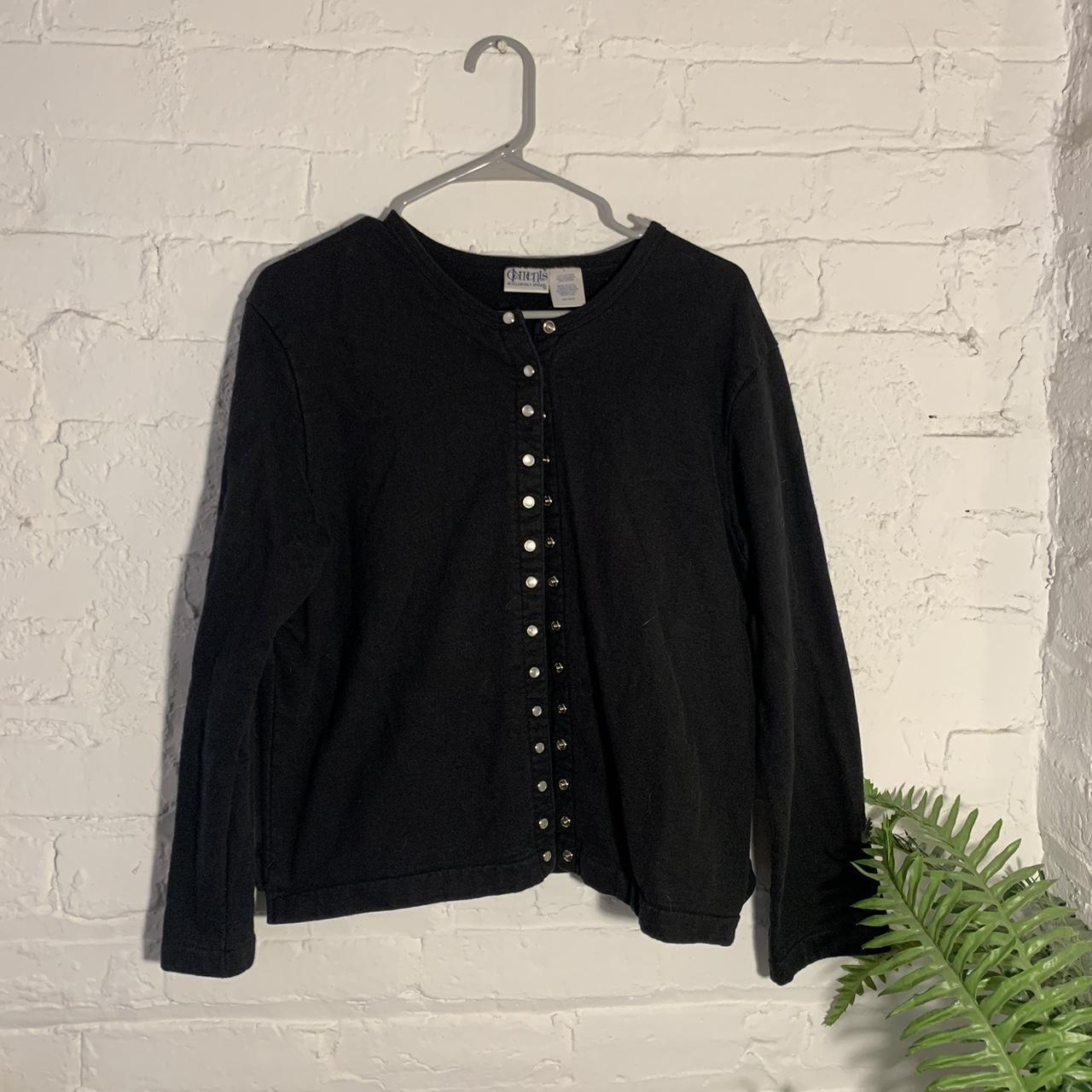 Women's Black Cardigan | Depop