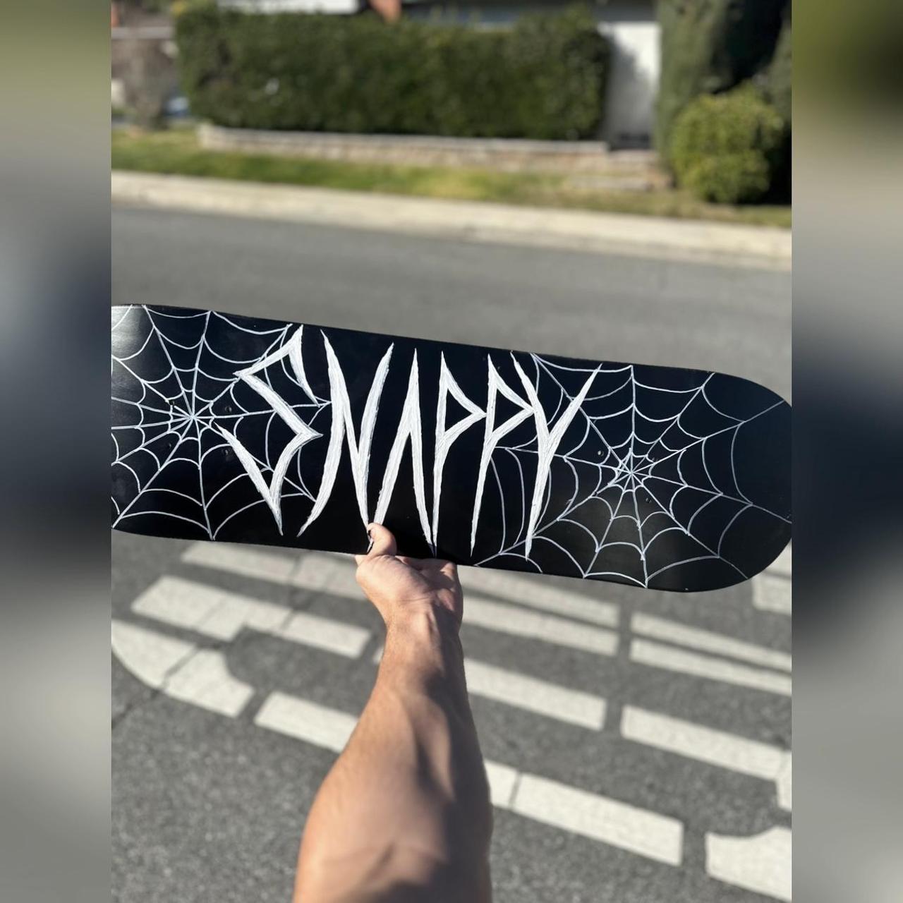 Custom Hand Painted SNAPPY Boards 8.25 - Depop